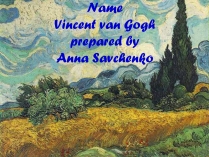 Презентація на тему «van Gogh»