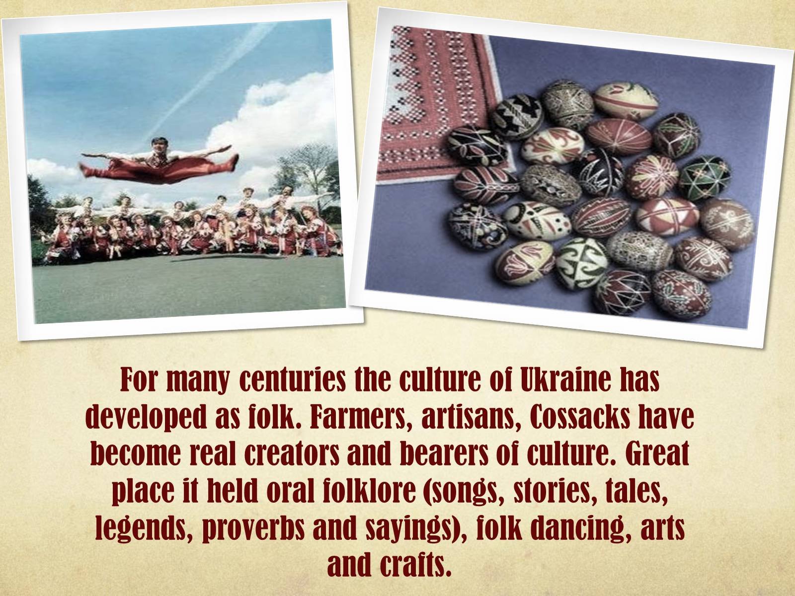 Презентація на тему «National Culture of Ukraine» - Слайд #8