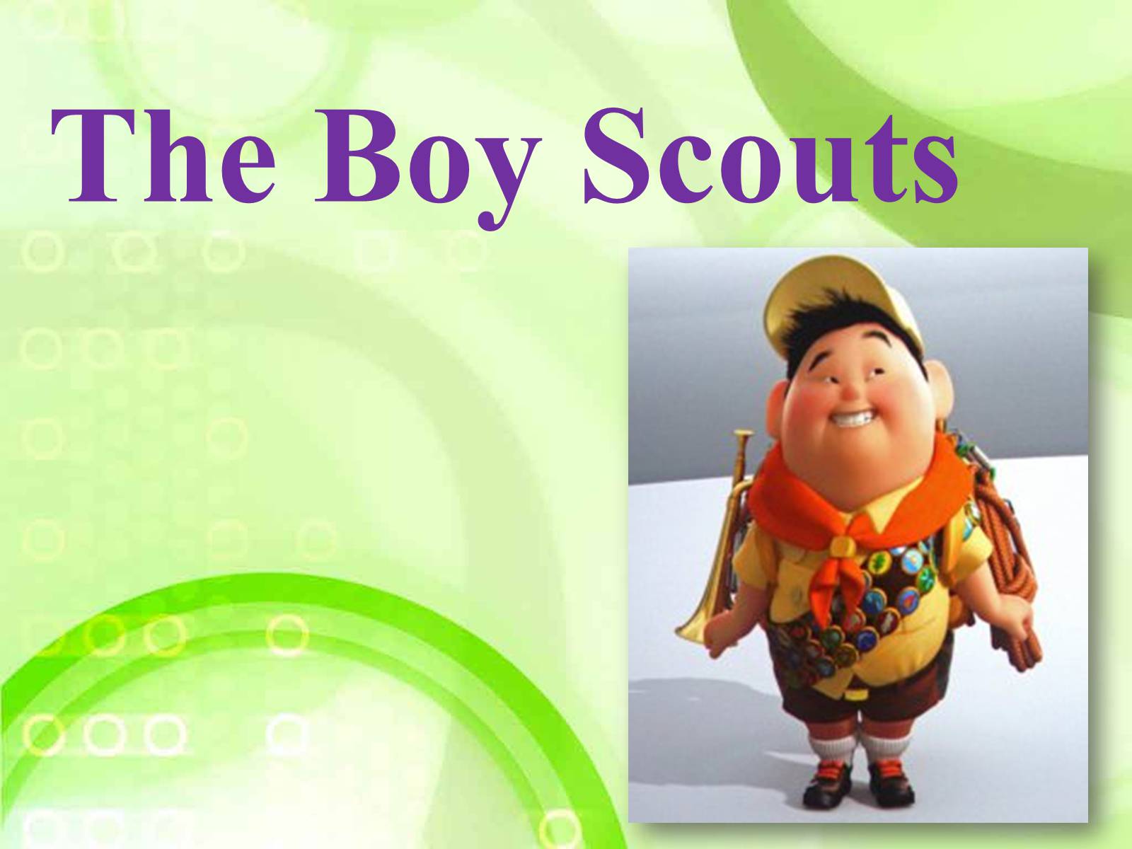 Презентація на тему «The Boy Scouts» - Слайд #1