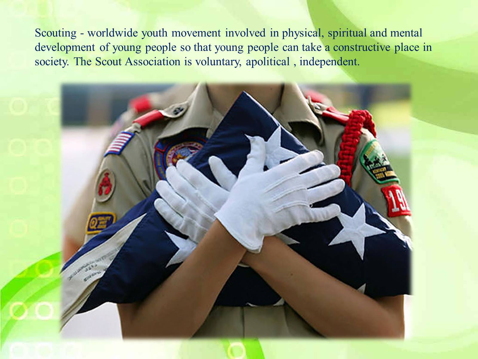 Презентація на тему «The Boy Scouts» - Слайд #2