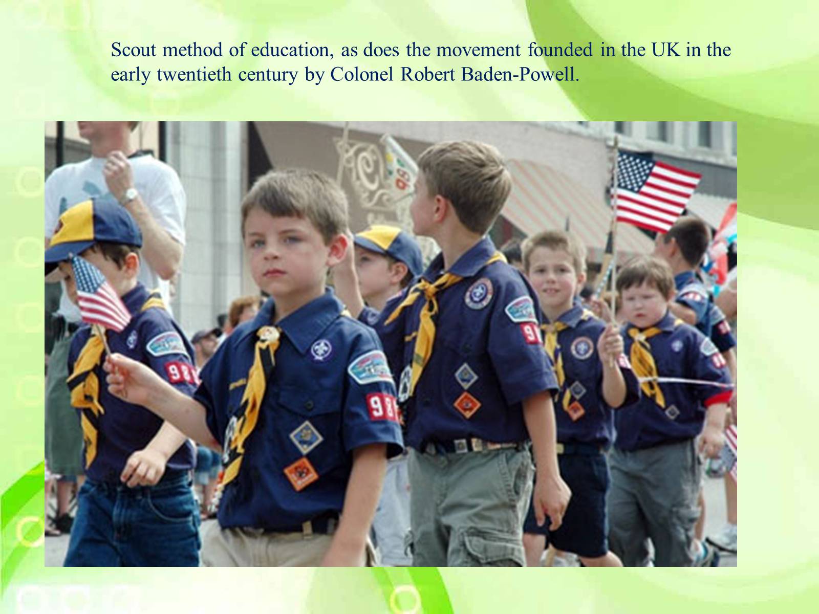 Презентація на тему «The Boy Scouts» - Слайд #3