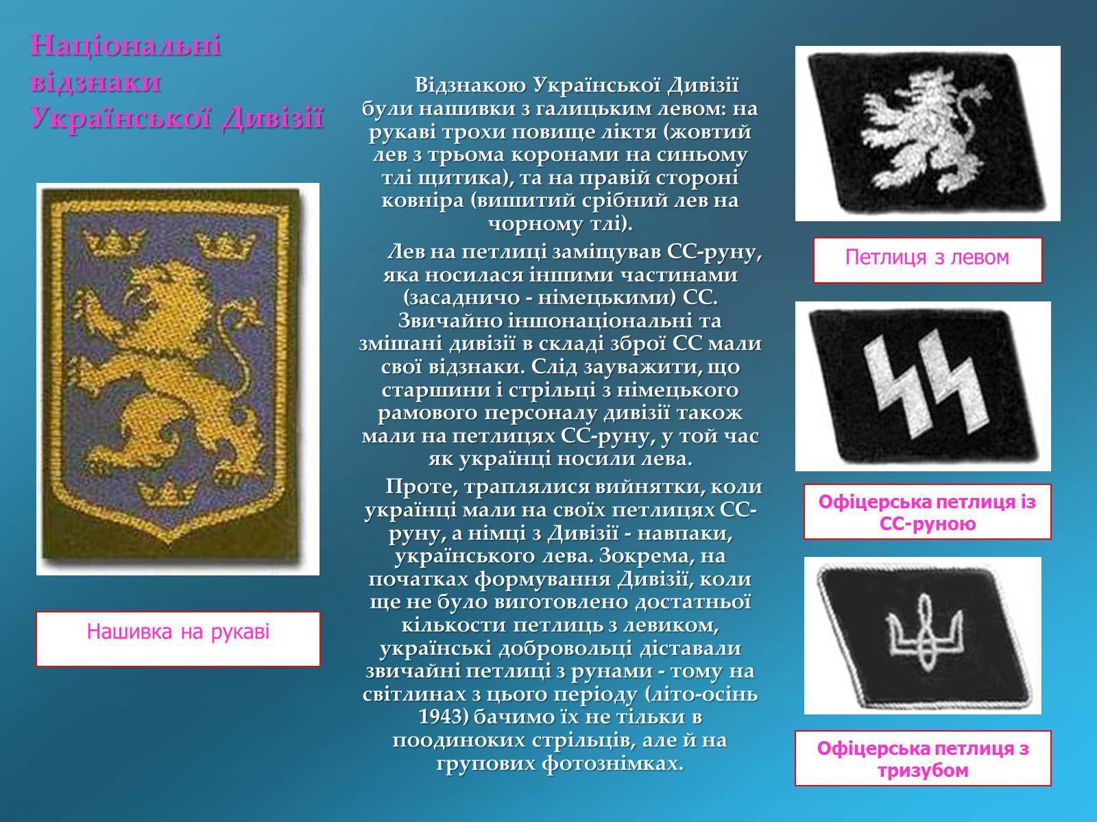 Презентація на тему «Історія дивізії СС Галичина» - Слайд #22