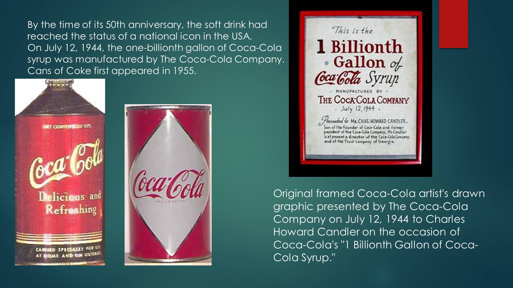 Презентація на тему «Coca Cola» (варіант 1) - Слайд #3