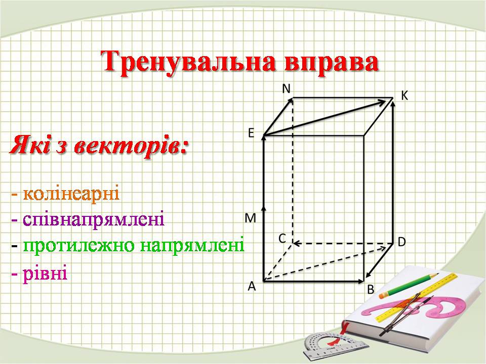 Презентація на тему «Вектори» (варіант 3) - Слайд #7