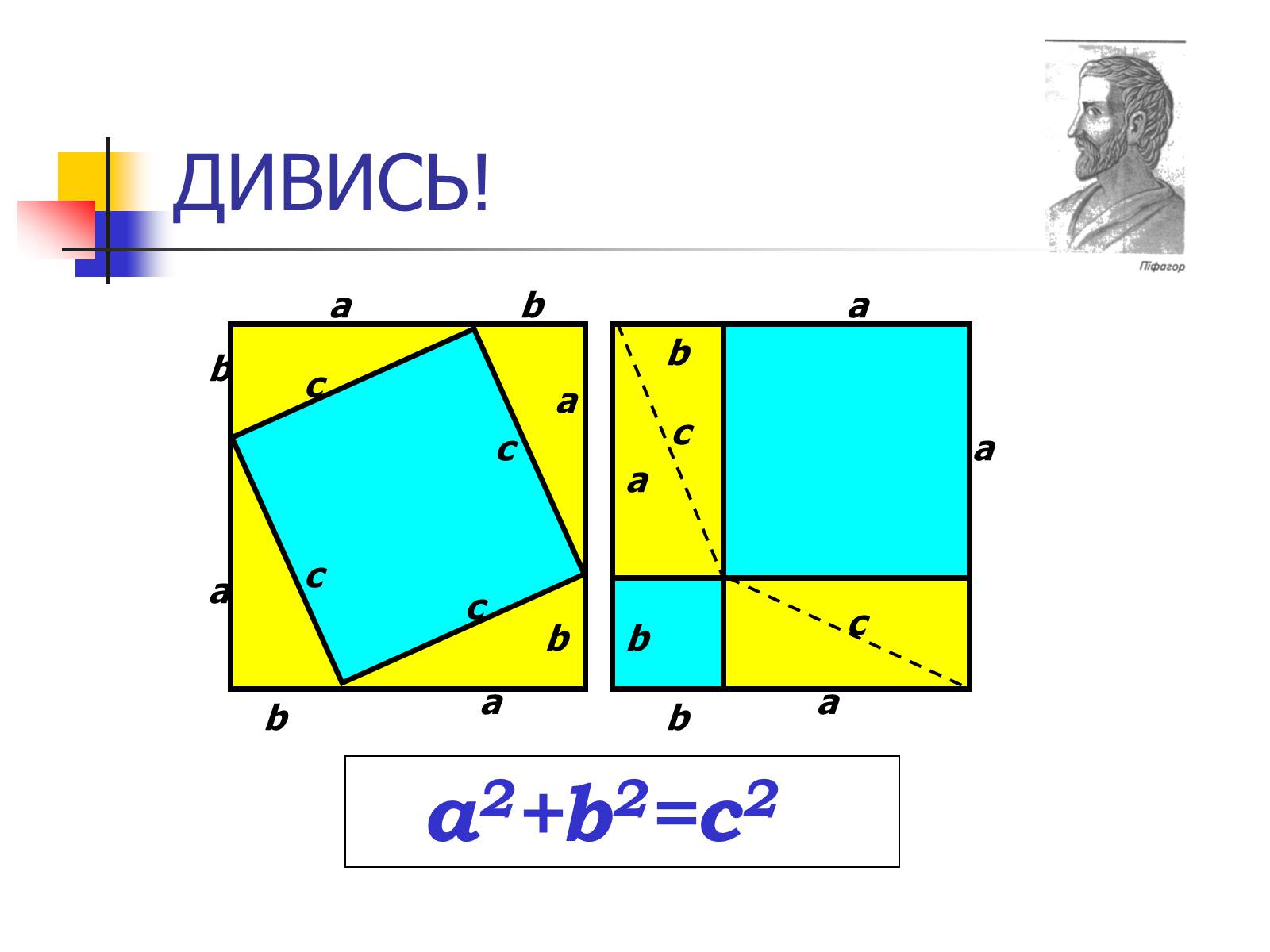 Презентація на тему «Теорема Піфагора» (варіант 1) - Слайд #8