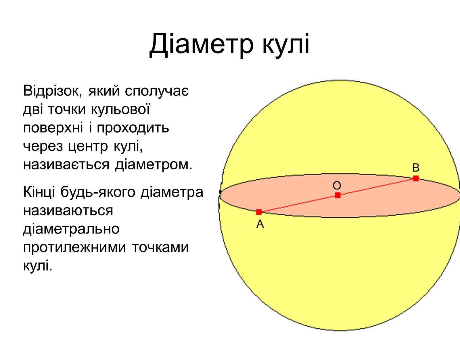 Презентація на тему «Куля та сфера» - Слайд #5