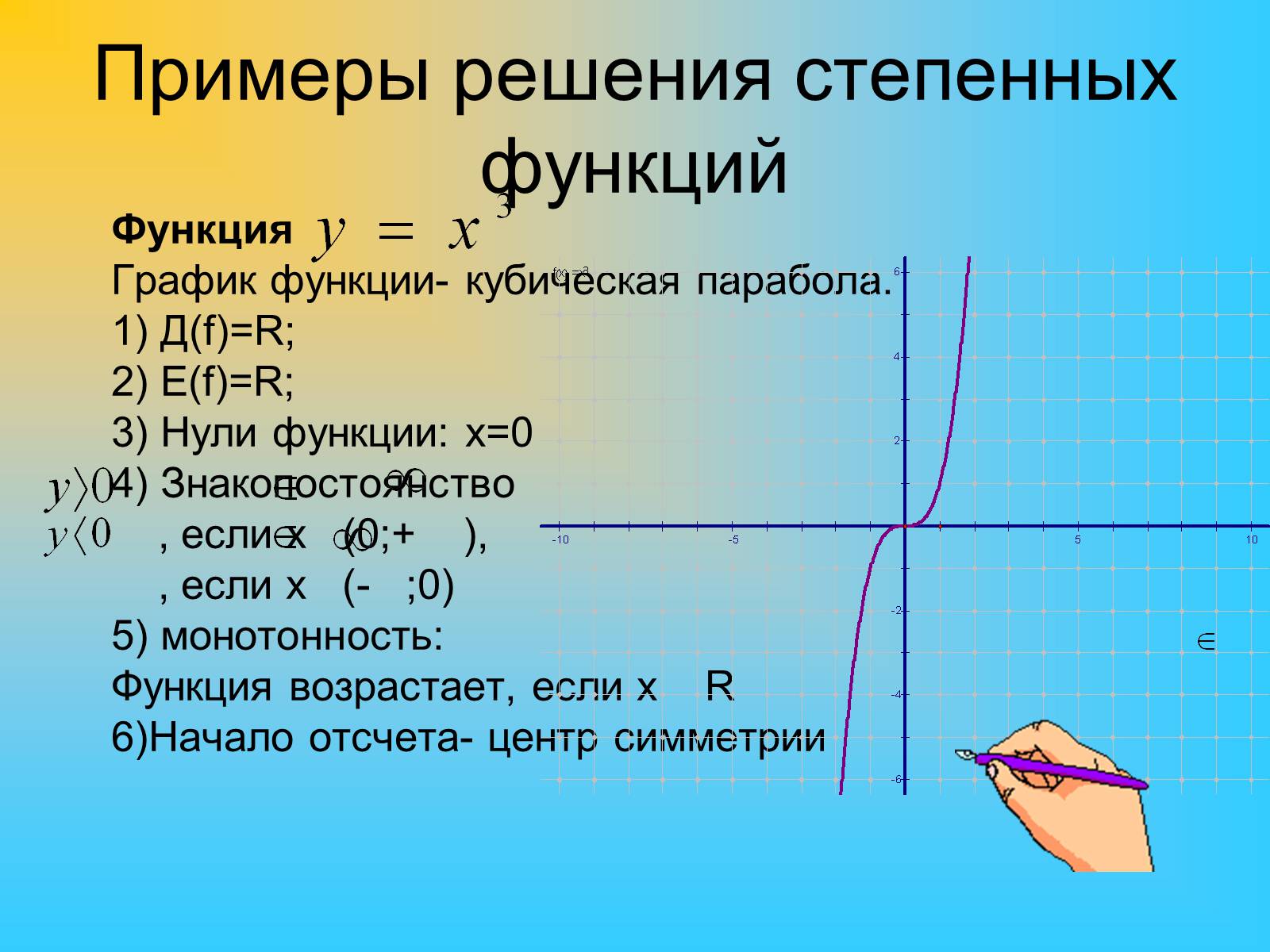 Презентація на тему «Степенные функции» - Слайд #25