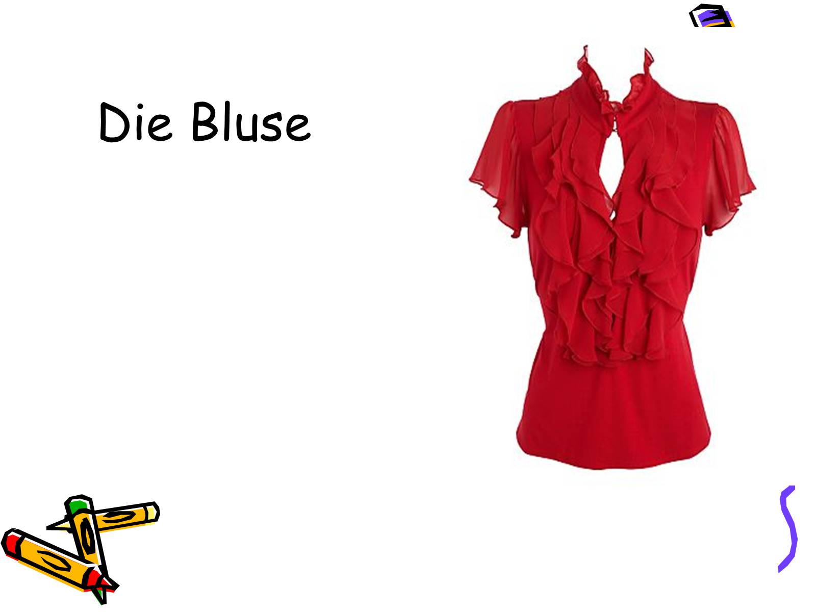 Презентація на тему «Die Kleidung» - Слайд #9