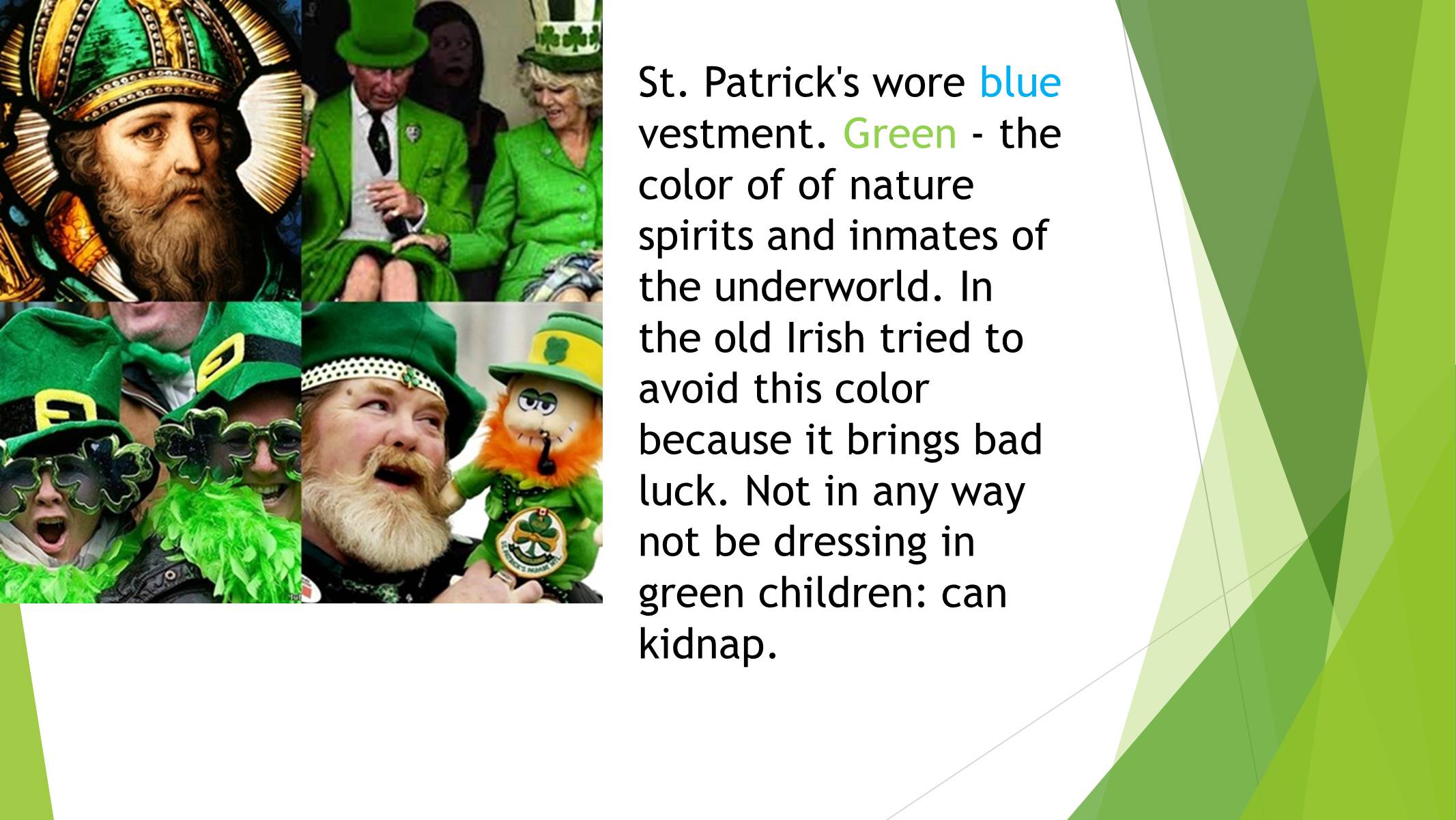 Презентація на тему «St. Patrick&#8217;s Day» - Слайд #9