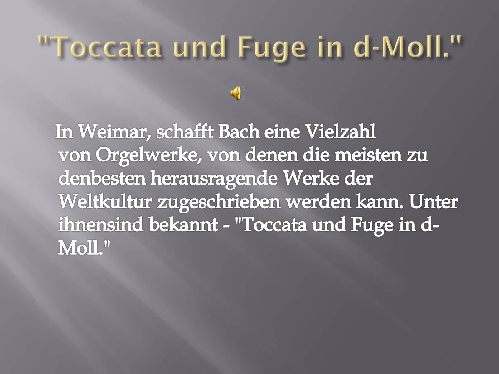 Презентація на тему «Johann Sebastian Bach» (варіант 3) - Слайд #10