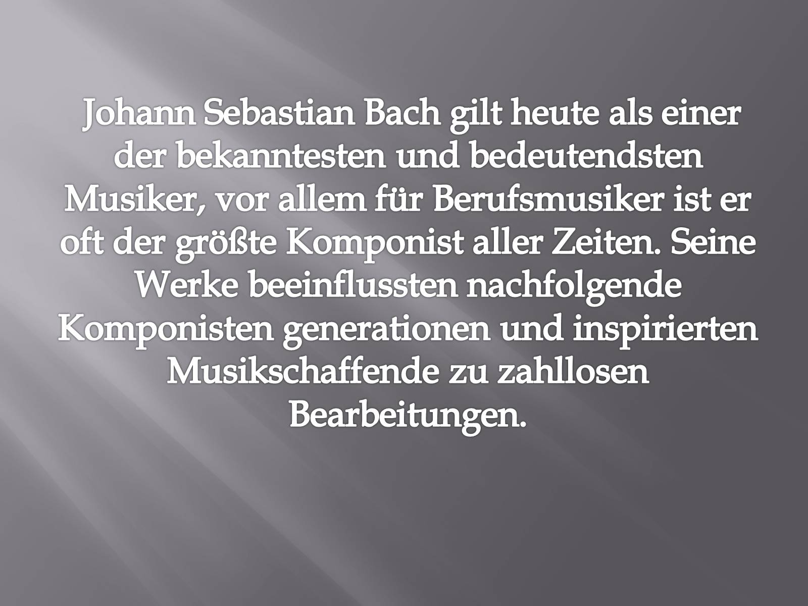 Презентація на тему «Johann Sebastian Bach» (варіант 3) - Слайд #14