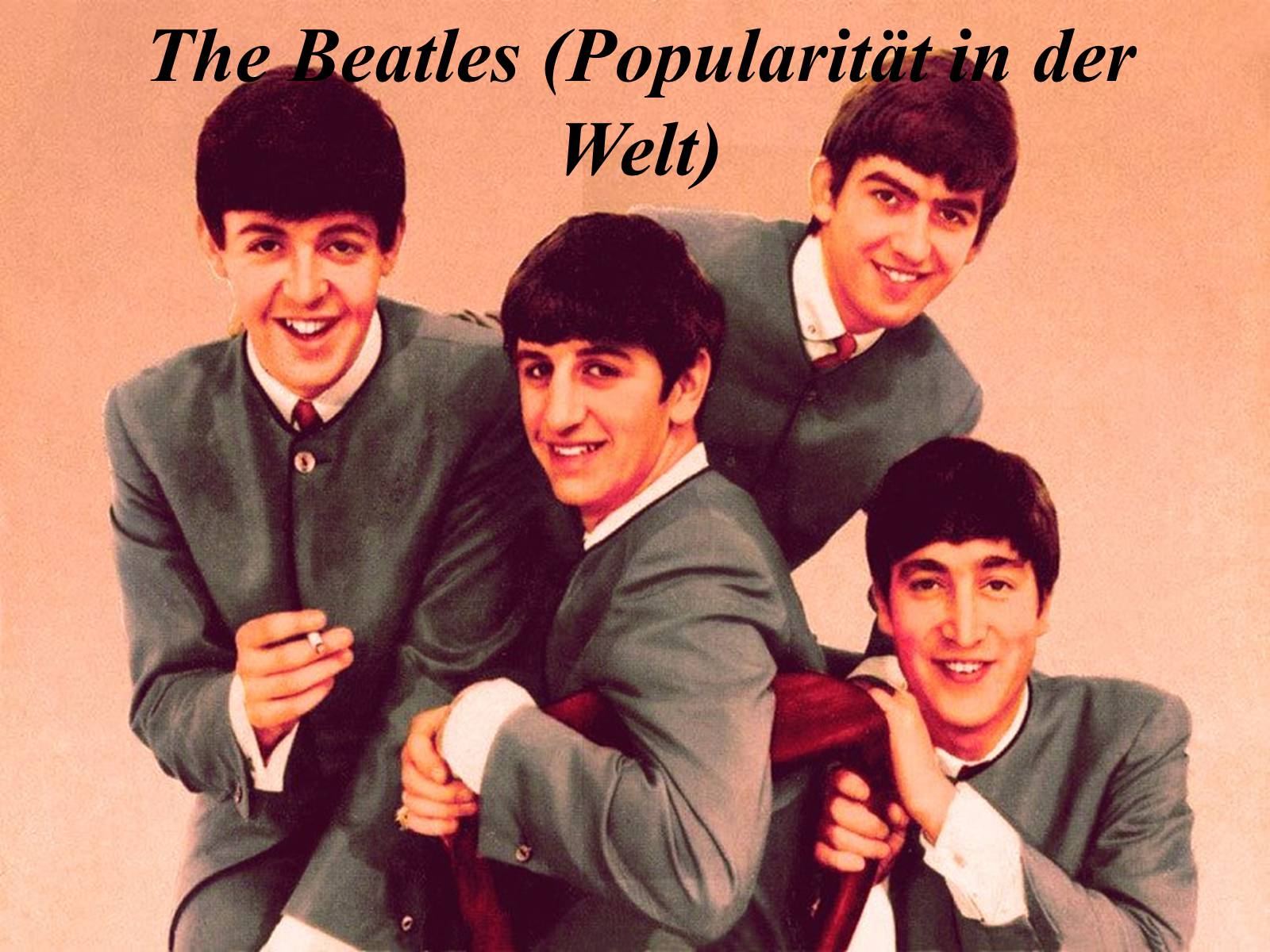 Презентація на тему «The Beatles - Meine Lieblingsband» - Слайд #4