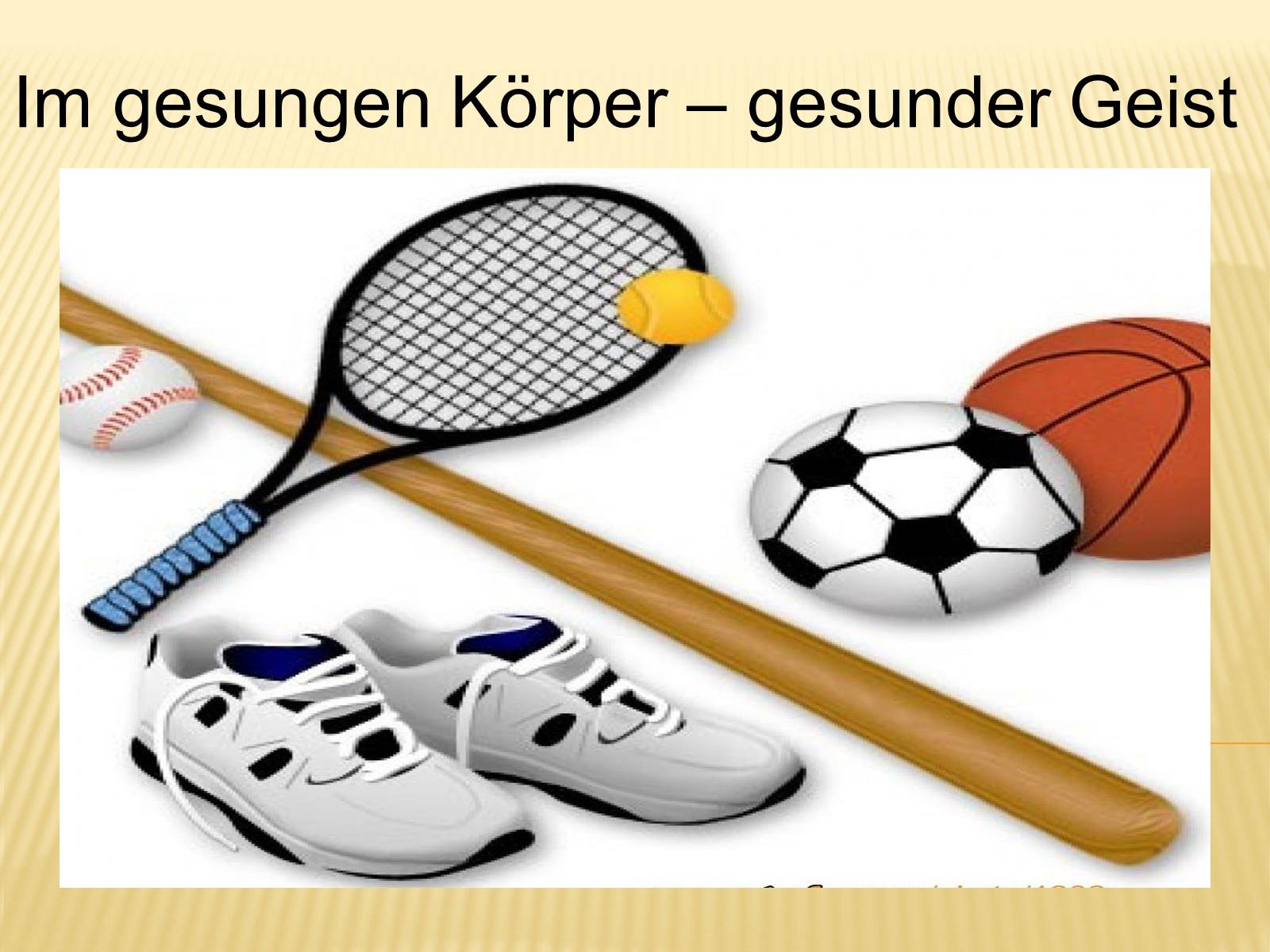Презентація на тему «Im gesungen Korper – gesunder Geist» - Слайд #1