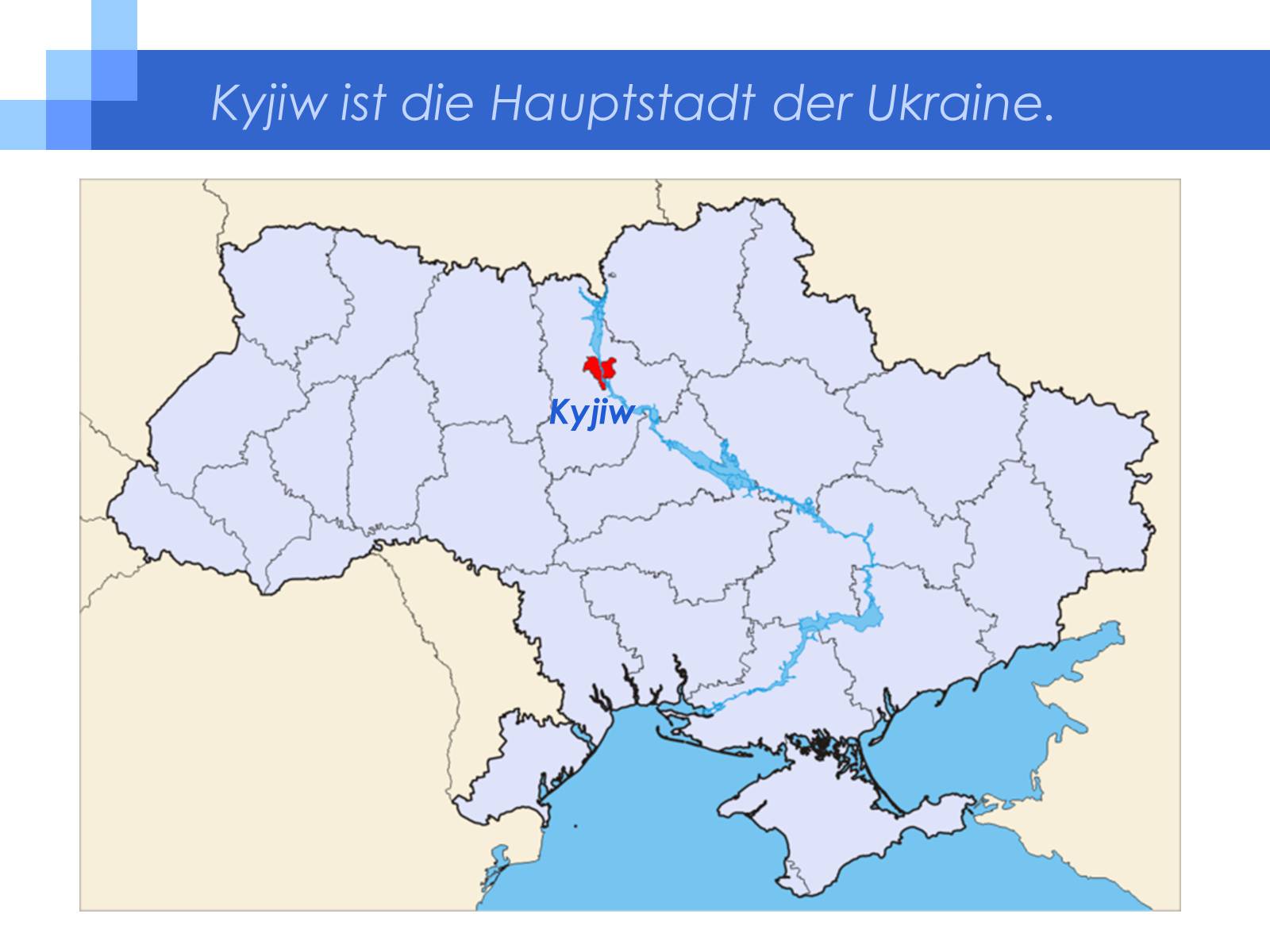 Презентація на тему «Die ukrainische Hauptstadt» - Слайд #2