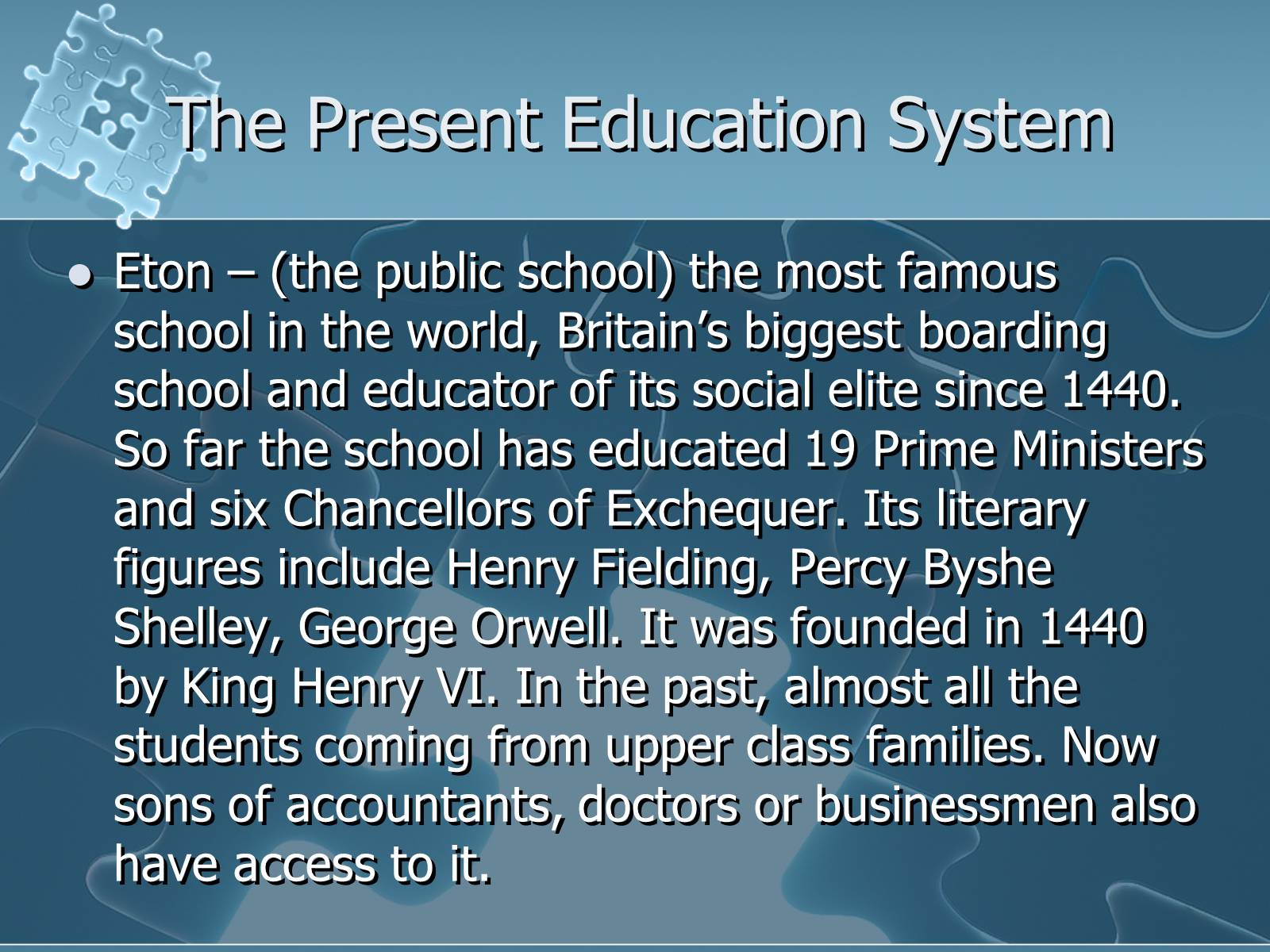 Презентація на тему «British Education System» - Слайд #13