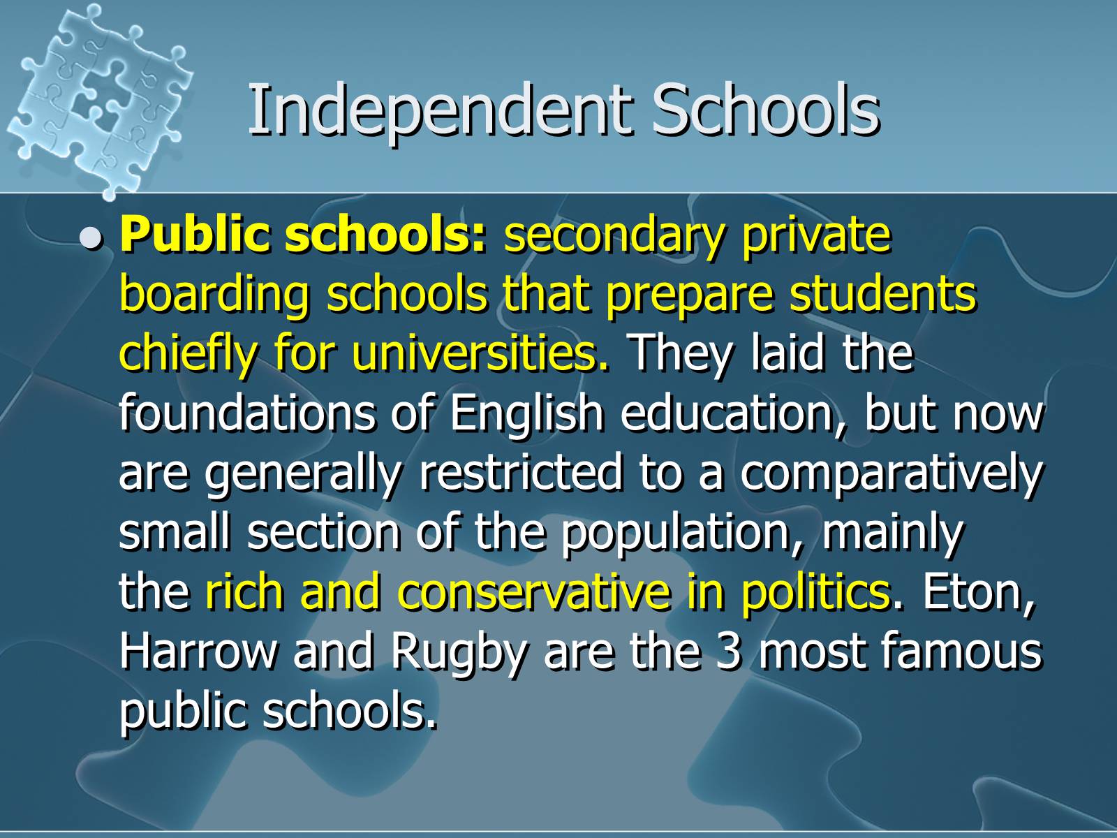 Презентація на тему «British Education System» - Слайд #38