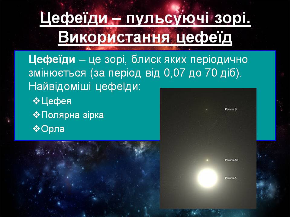 Презентація на тему «Зорі та їх кваліфікація» - Слайд #21