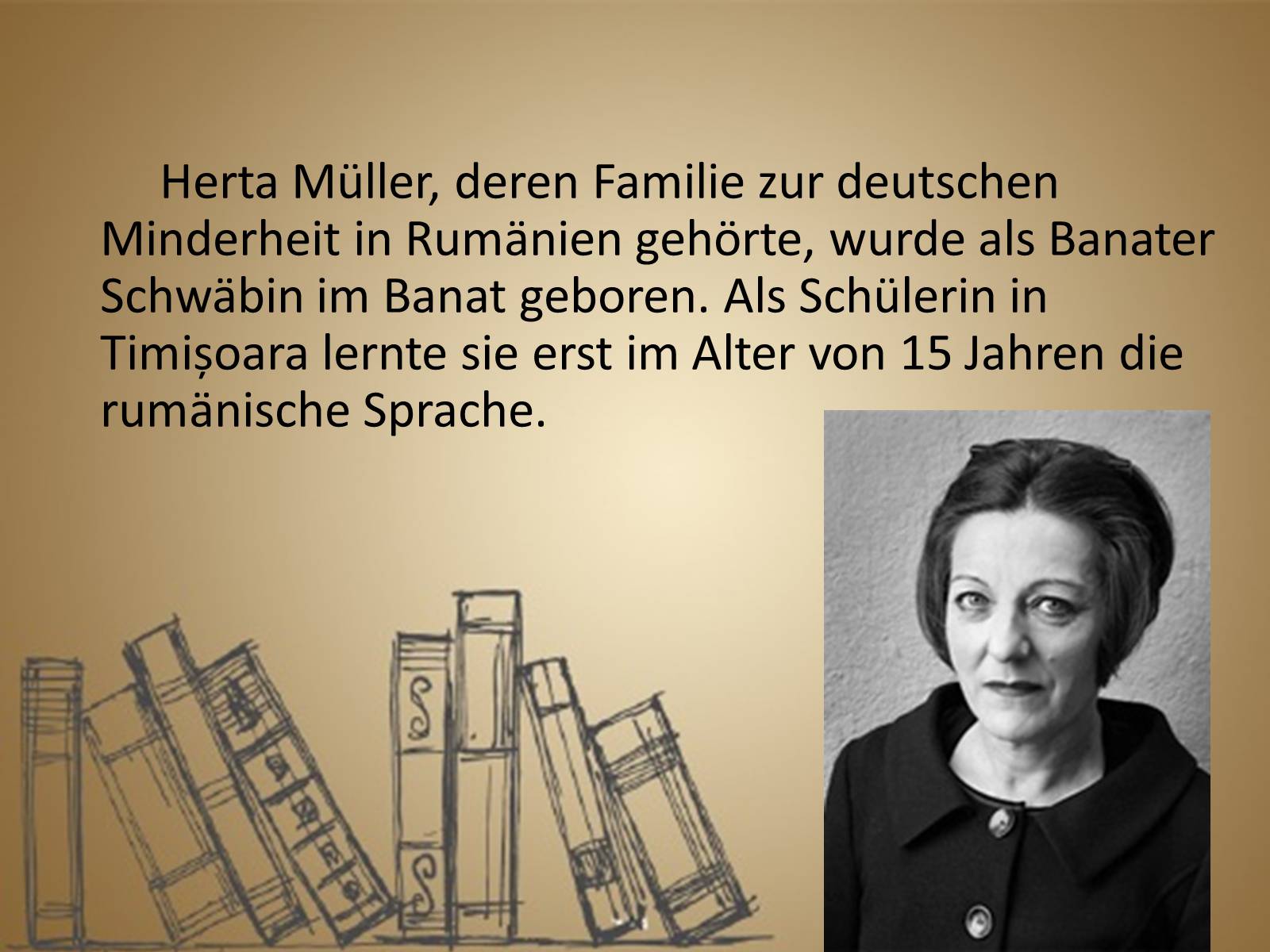 Презентація на тему «Herta Muller» - Слайд #2