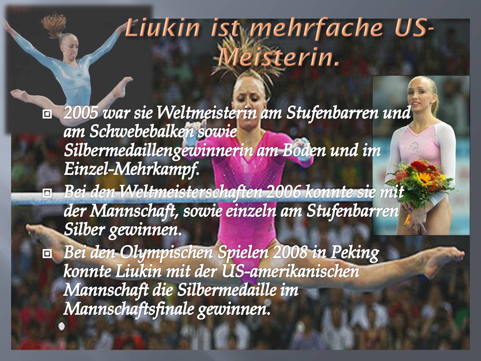 Презентація на тему «Meine Lieblingsportlerin» - Слайд #9