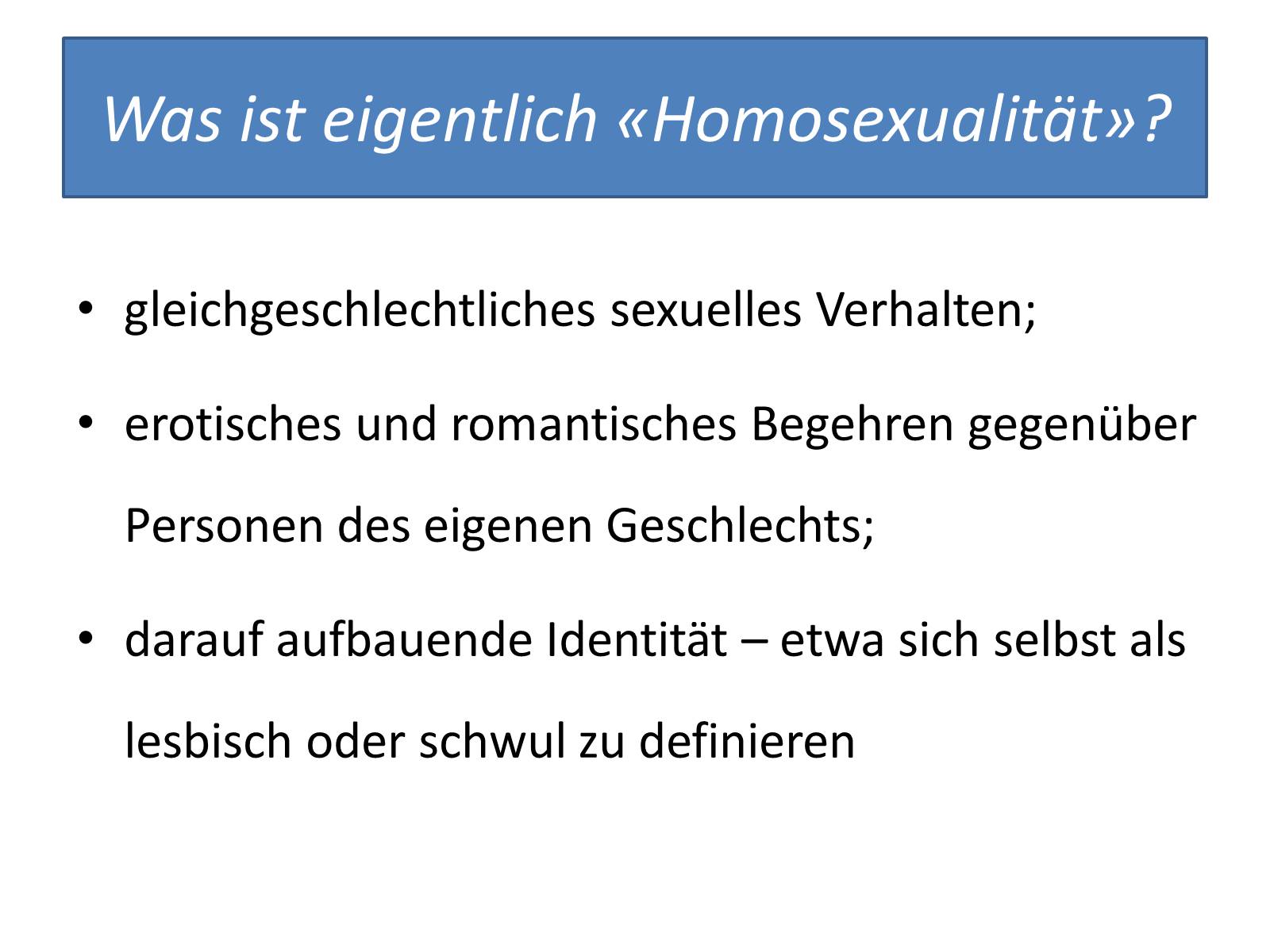 Презентація на тему «Homosexualitat - fur viele immer noch ein Tabu» - Слайд #2