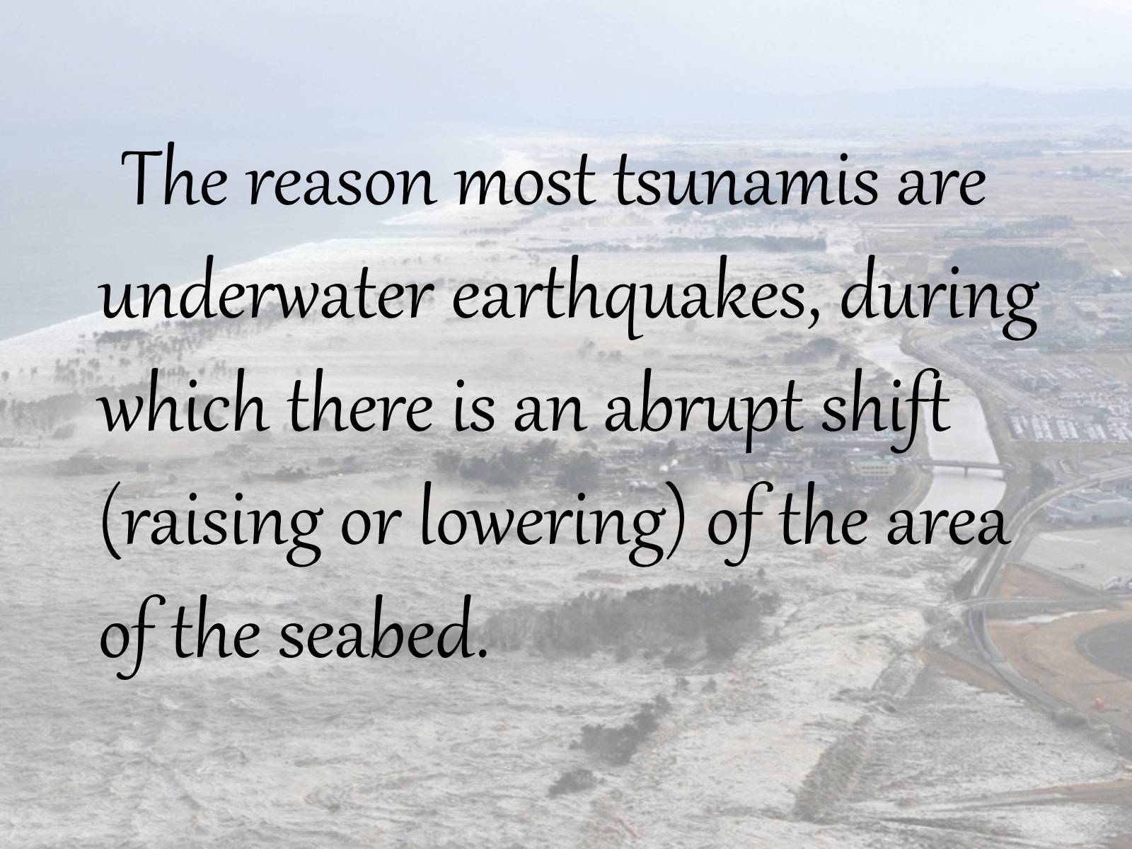 Презентація на тему «Tsunami» (варіант 2) - Слайд #3