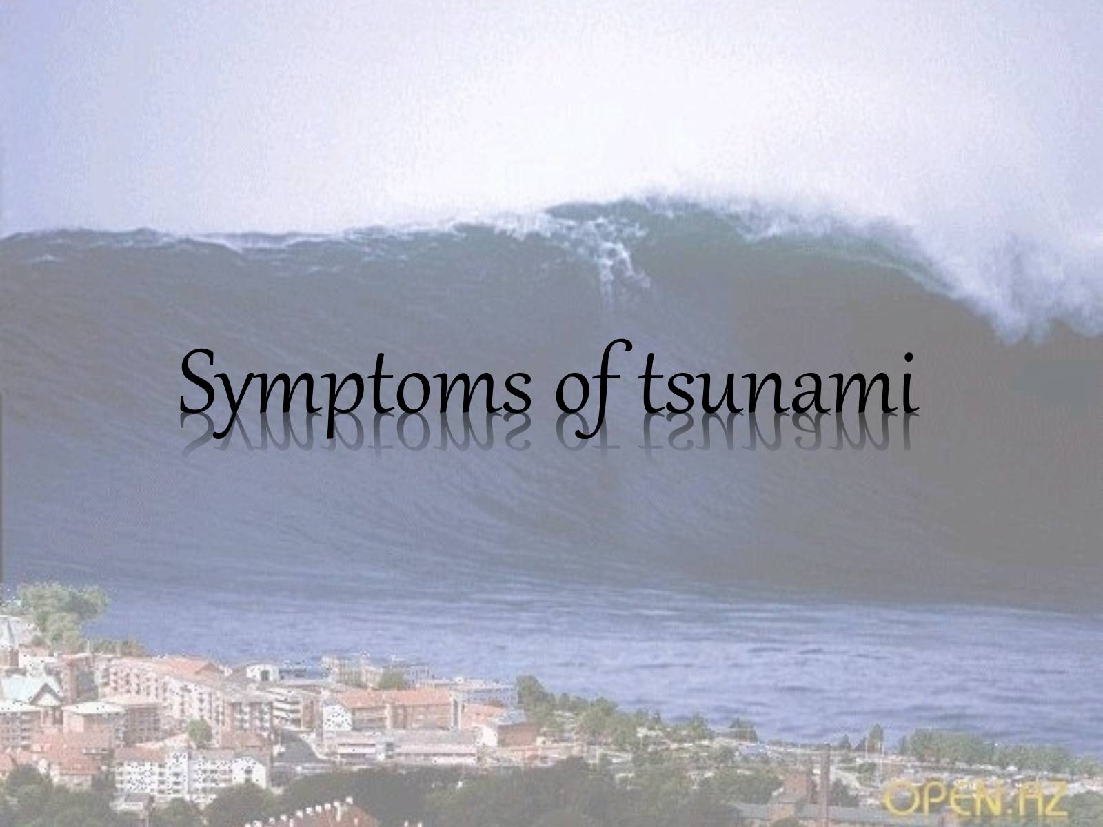 Презентація на тему «Tsunami» (варіант 2) - Слайд #6