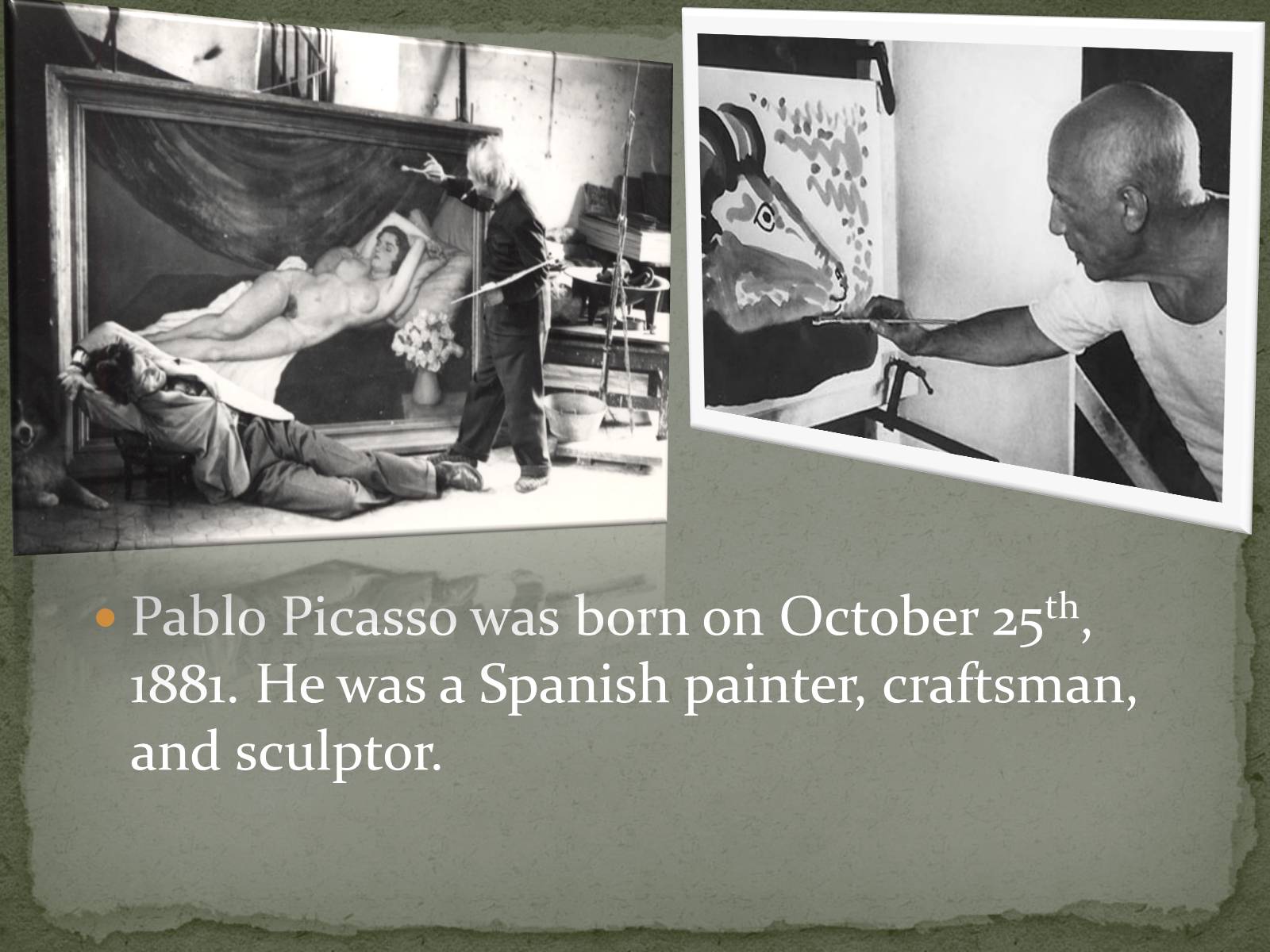 Презентація на тему «Pablo Picasso» (варіант 3) - Слайд #2