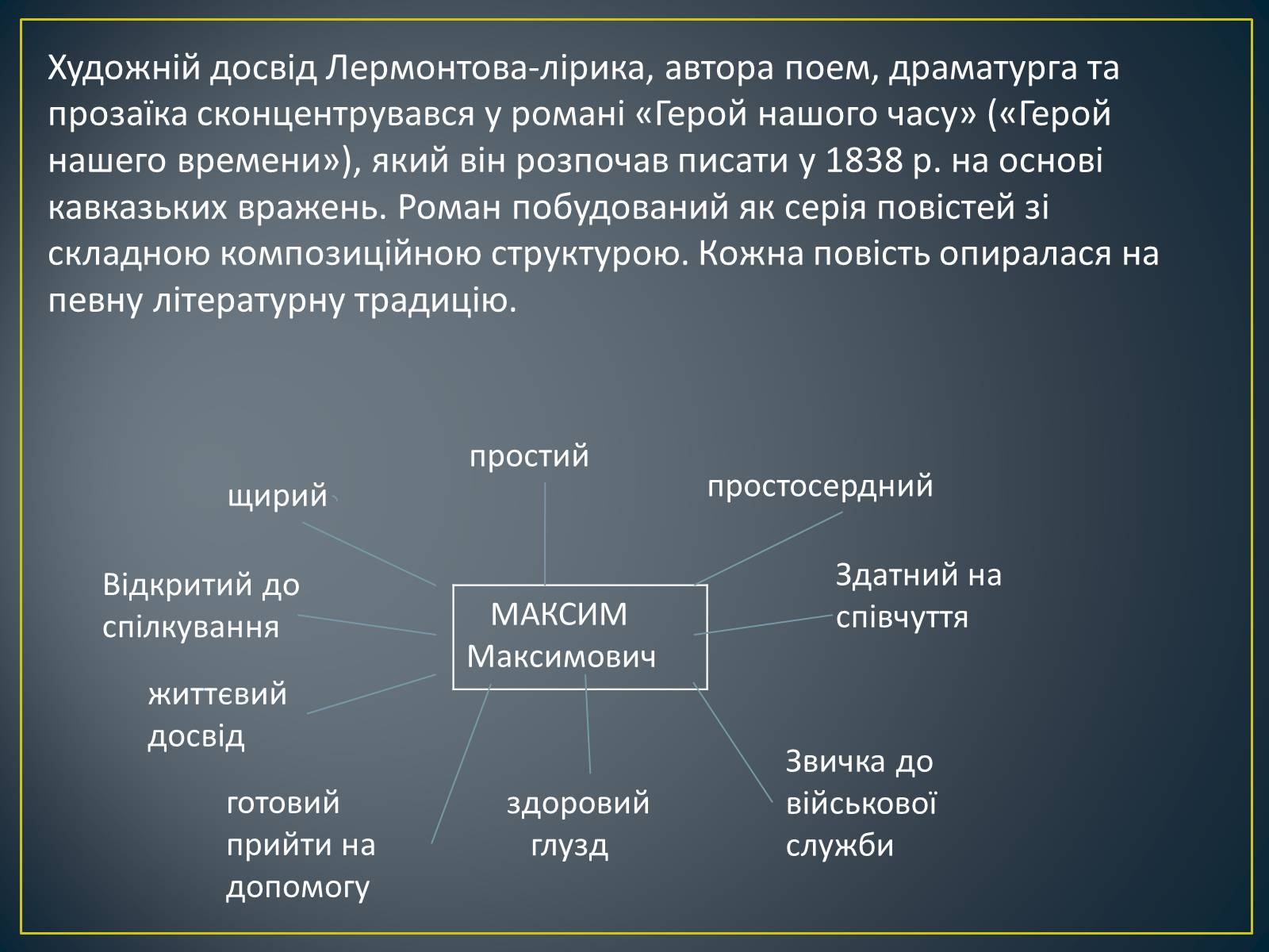 Презентація на тему «М. Ю. Лермонтов. Життя і творчість» - Слайд #13