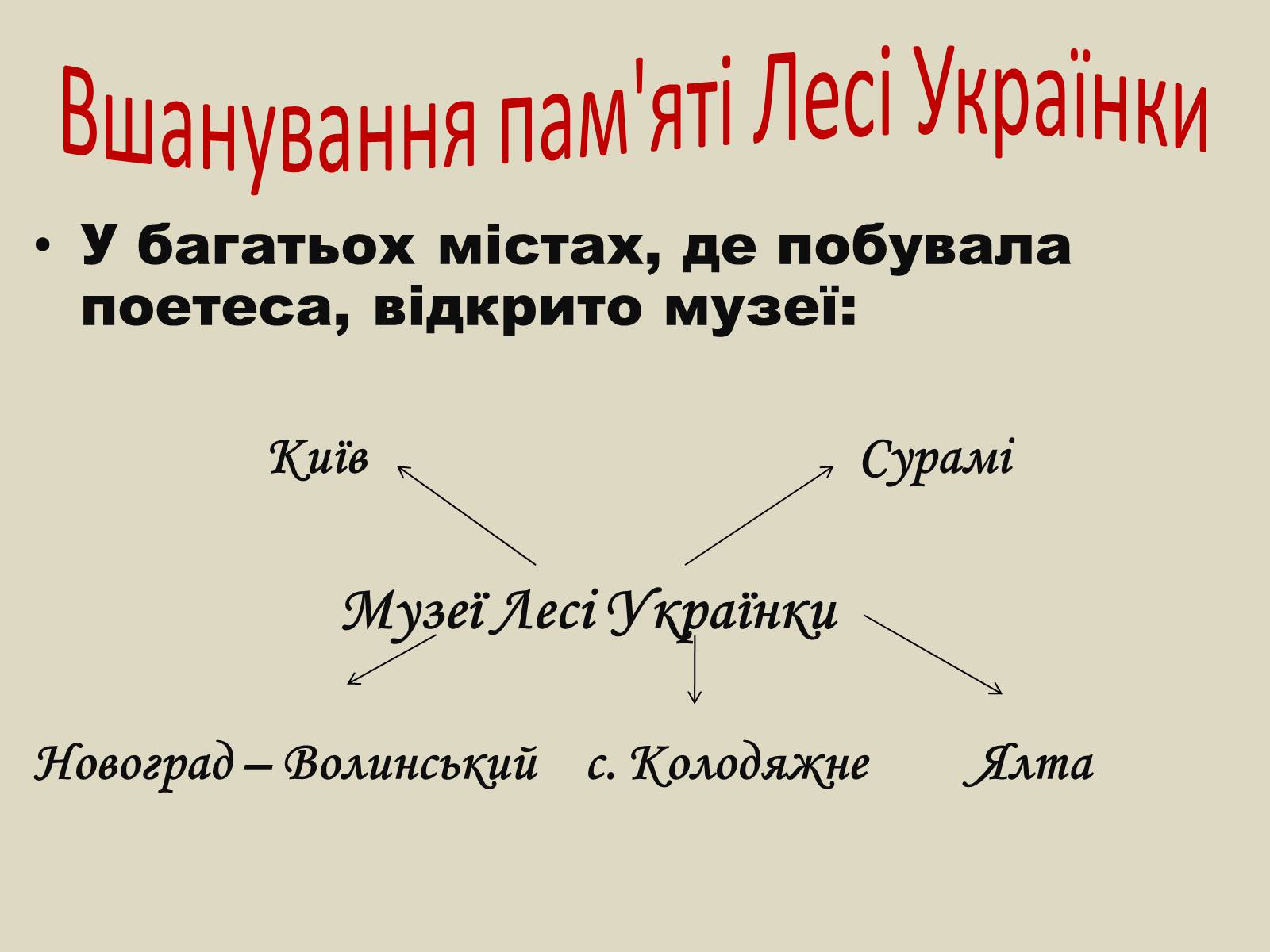 Презентація на тему «Леся Українка» (варіант 6) - Слайд #62