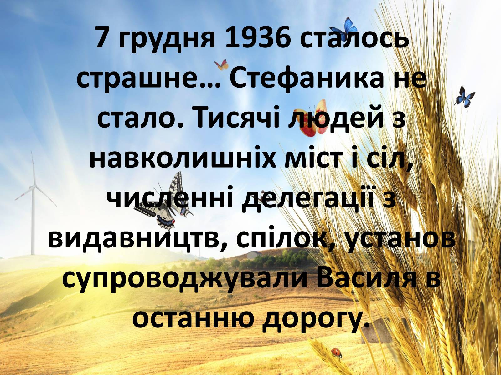 Презентація на тему «Василь Стефаник» (варіант 4) - Слайд #13