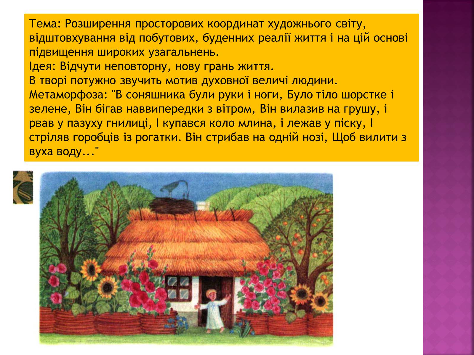 Презентація на тему «Балада про соняшник» (варіант 2) - Слайд #3