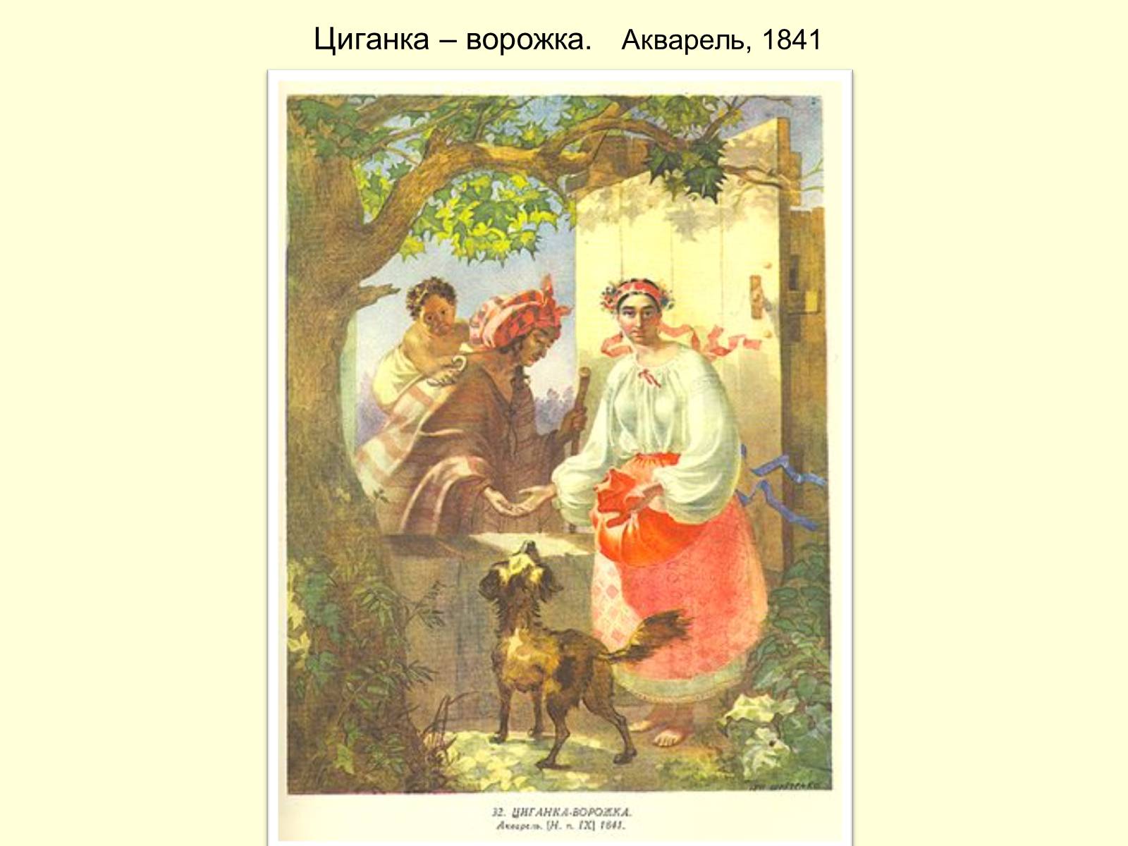 Презентація на тему «Тарас Шевченко Маляр» - Слайд #9