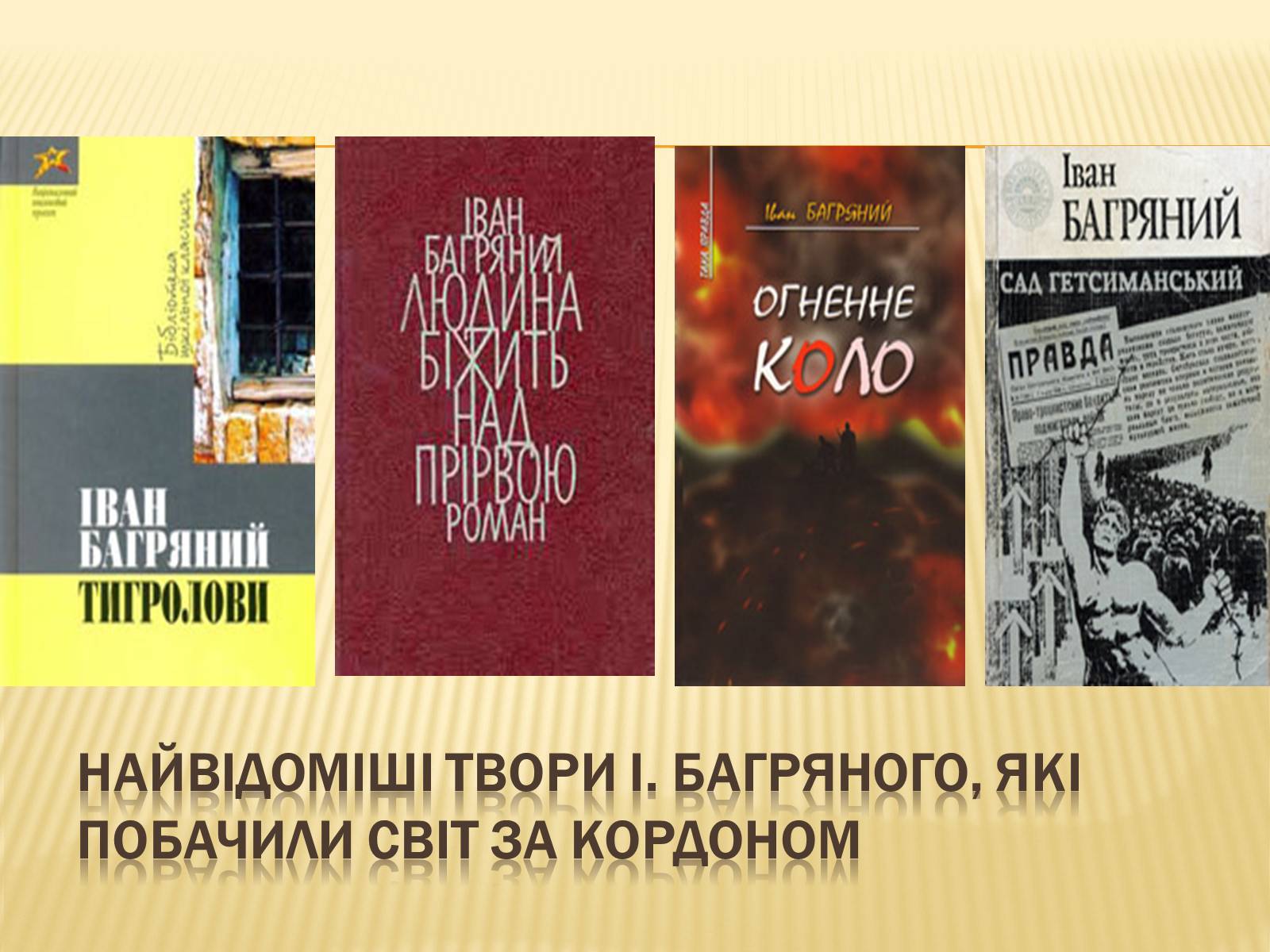 Презентація на тему «Іван Багряний» (варіант 10) - Слайд #11