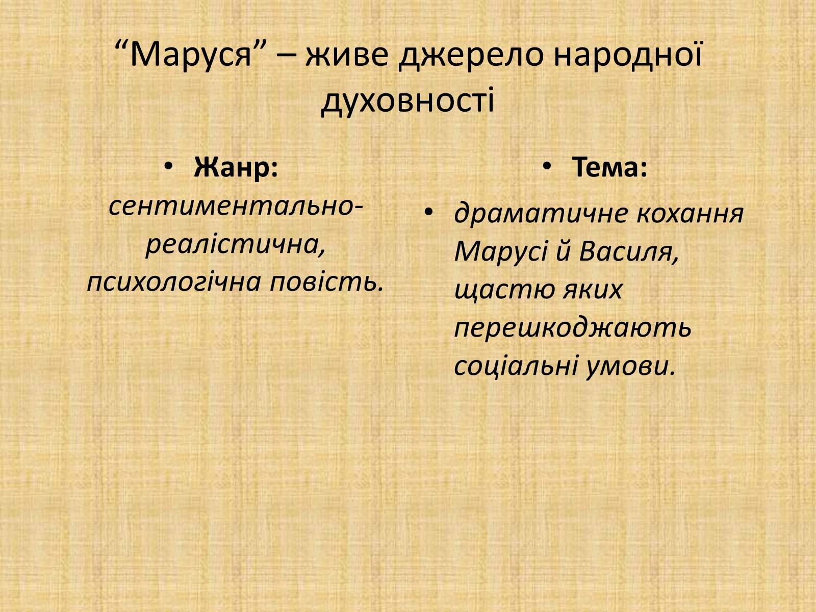 Презентація на тему «Квітка-Основ&#8217;яненко Григорій Федорович» (варіант 2) - Слайд #31