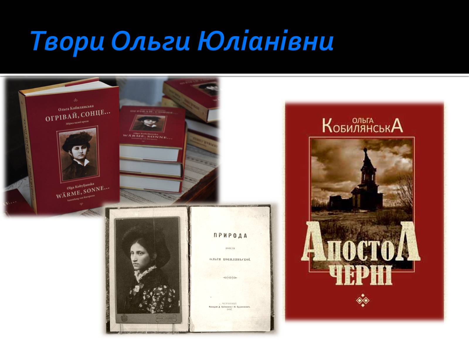 Презентація на тему «Життя і творчість Ольги Кобилянської» (варіант 1) - Слайд #17