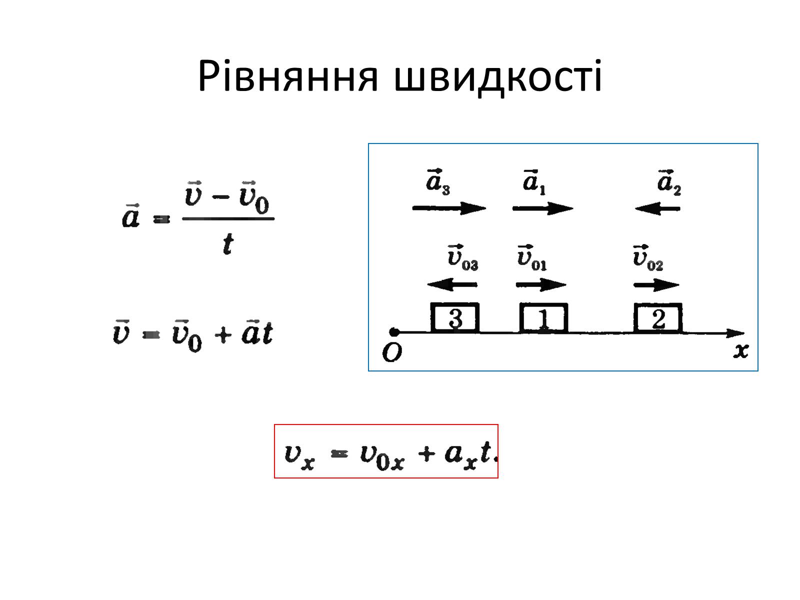 Презентація на тему «Прямолінійний рівноприскорений рух» - Слайд #3