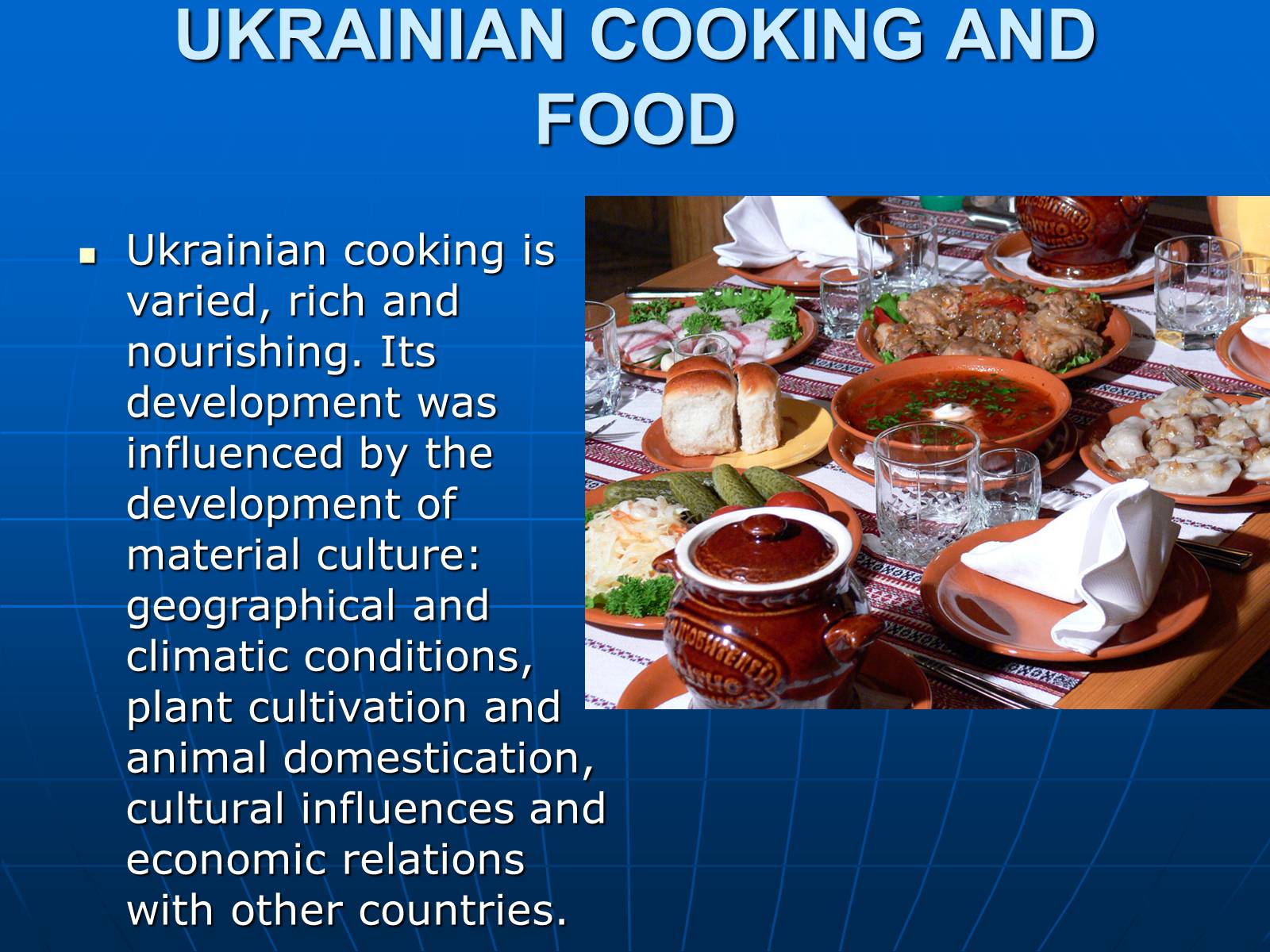 Презентація на тему «Ukrainian cuisine» (варіант 4) - Слайд #2