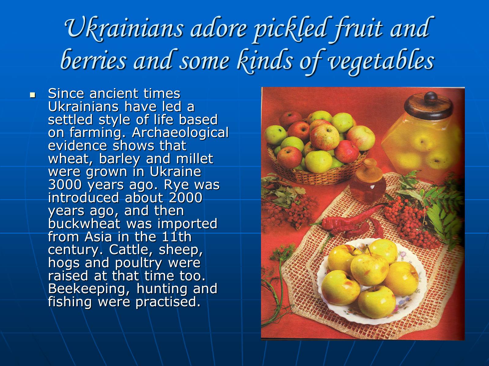 Презентація на тему «Ukrainian cuisine» (варіант 4) - Слайд #3