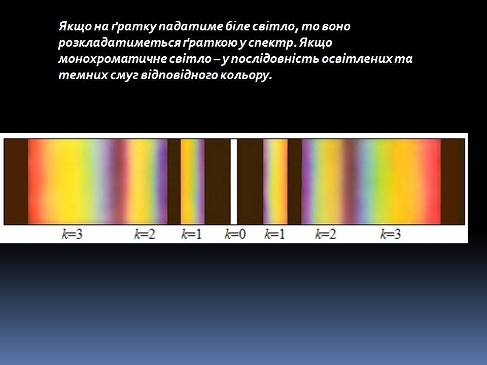 Презентація на тему «Дифракційна гратка» - Слайд #6