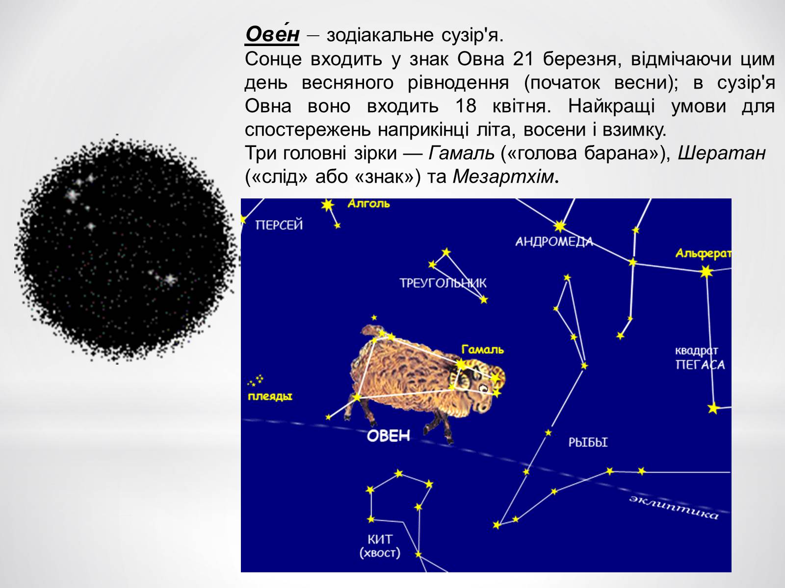 Презентація на тему «Зодіакальні сузір&#8217;я» - Слайд #3