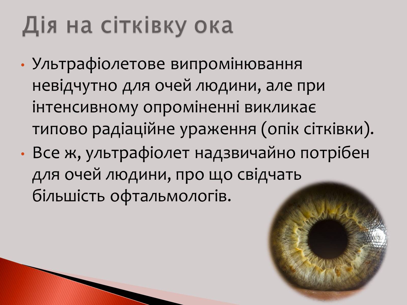 Презентація на тему «Ультрафіолетове випромінювання» (варіант 2) - Слайд #13