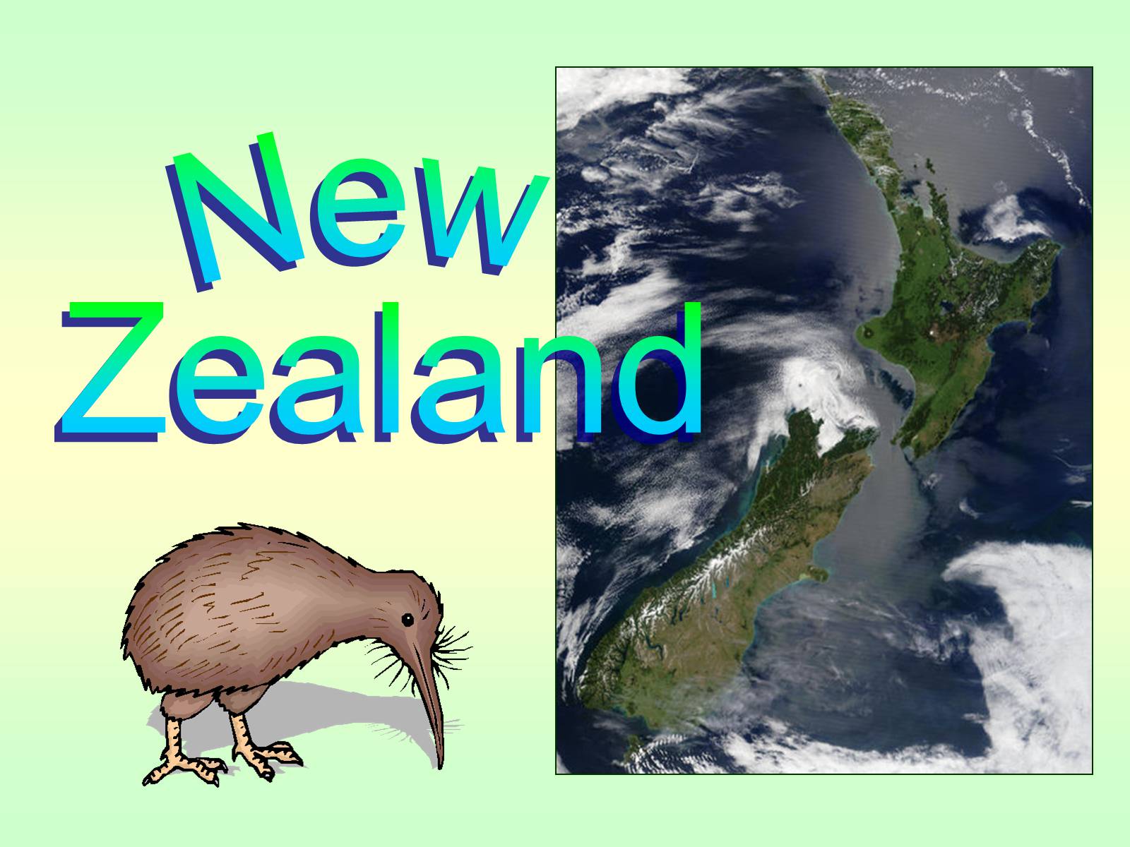 Презентація на тему «New Zealand» (варіант 2) - Слайд #1