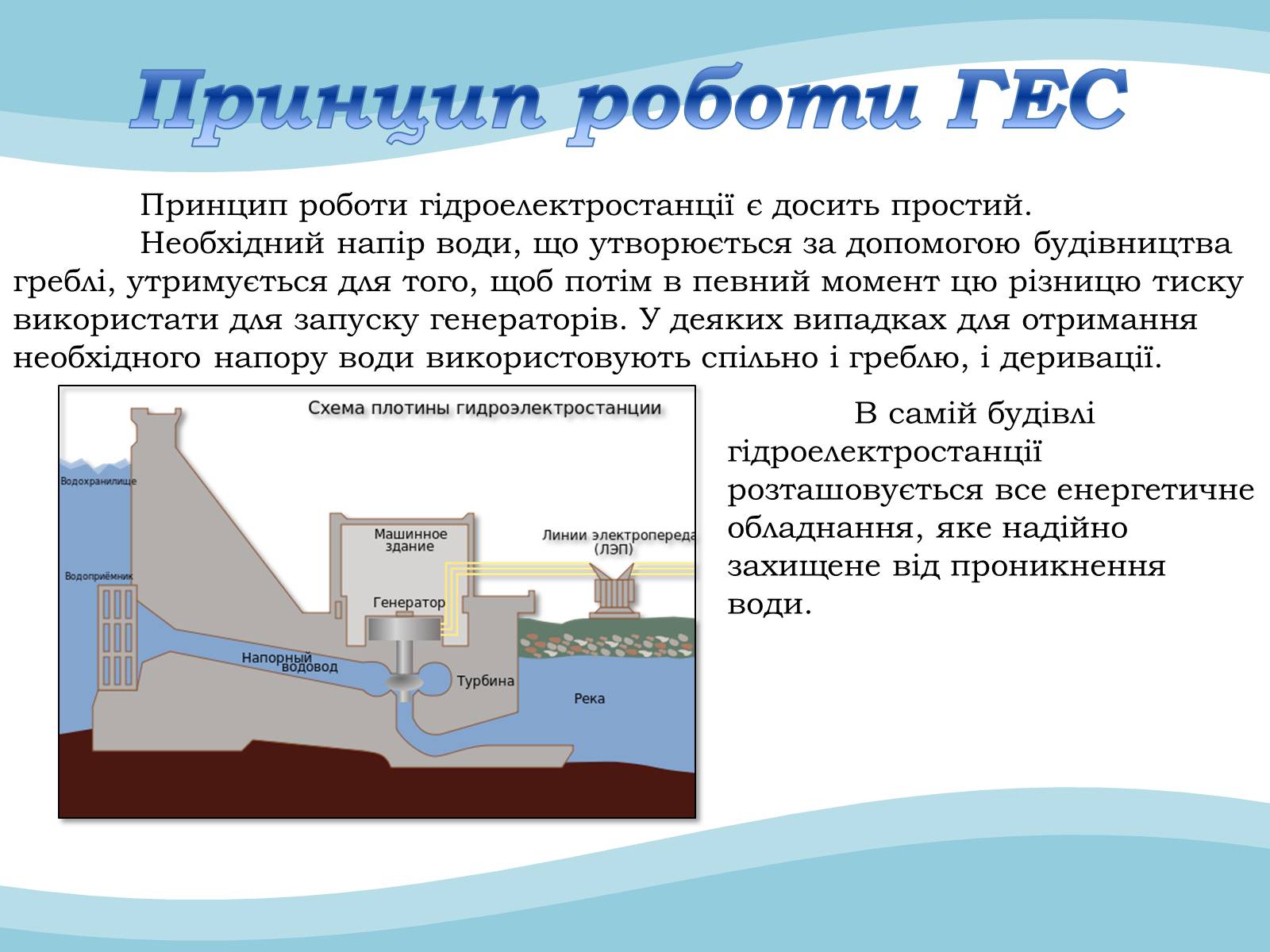Презентація на тему «Гідроенергетика» - Слайд #4