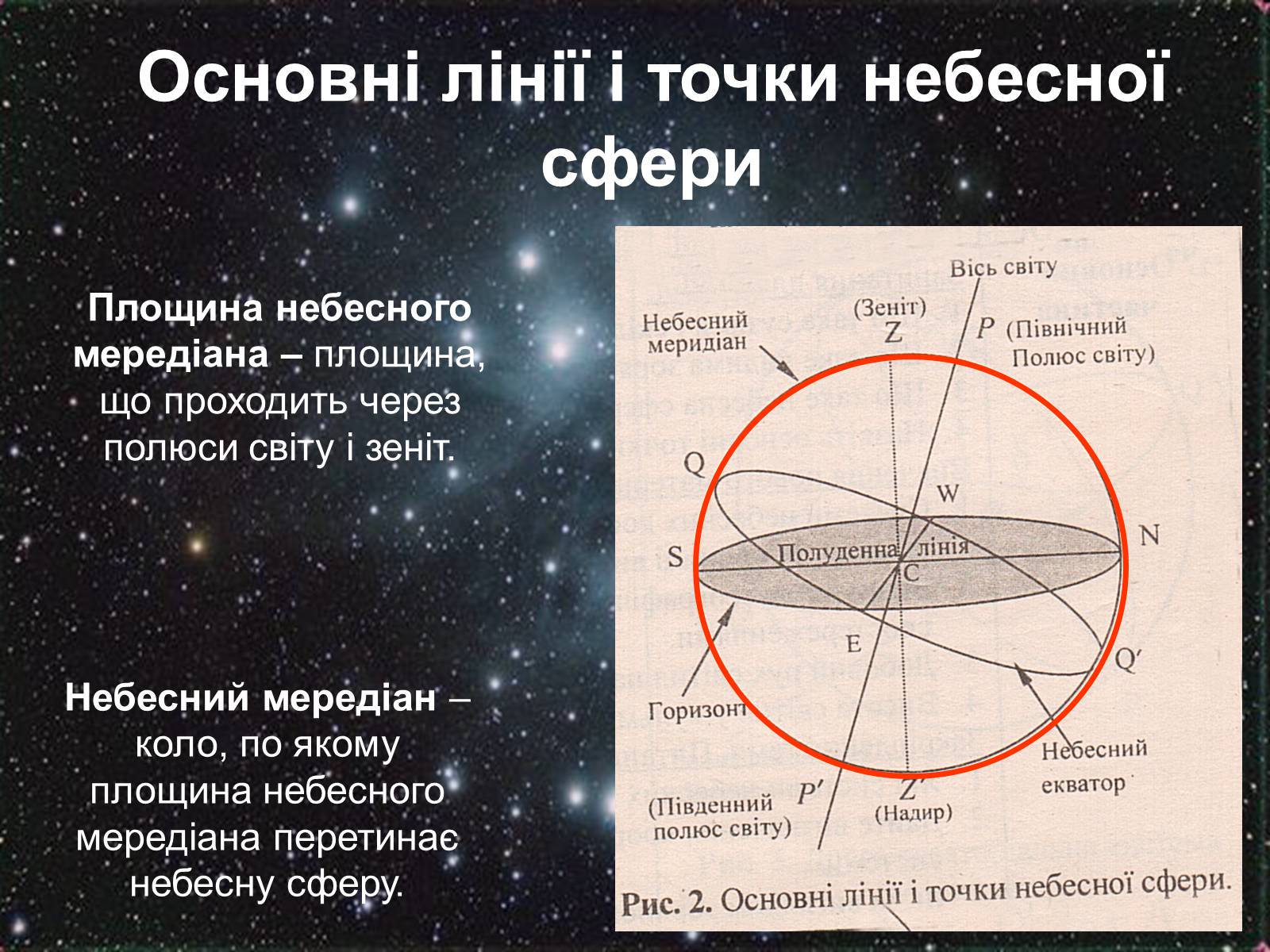 Презентація на тему «Небесні світила і небесна сфера» - Слайд #10