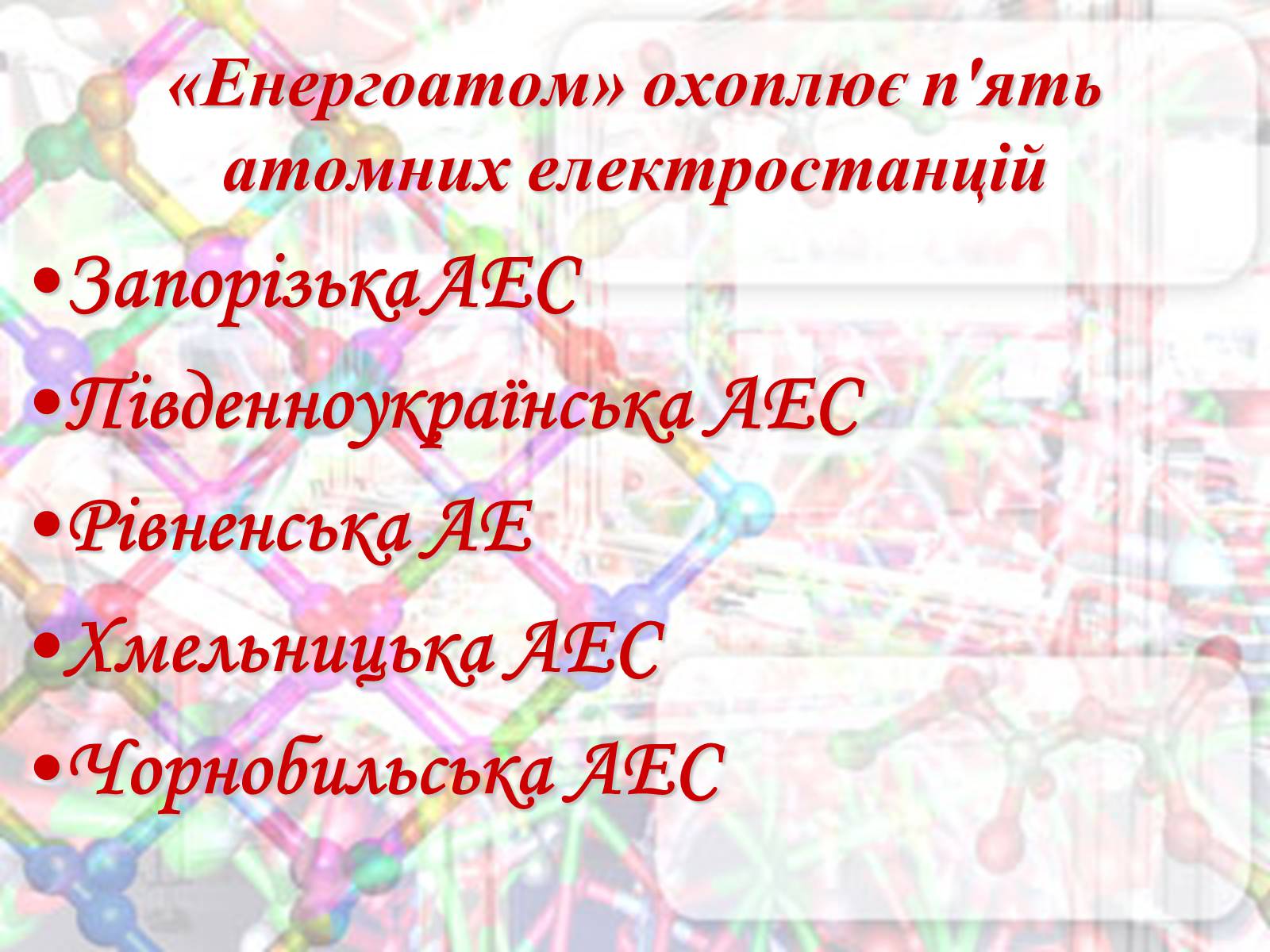 Презентація на тему «Розвиток ядерної енергетики в Україні» (варіант 3) - Слайд #4