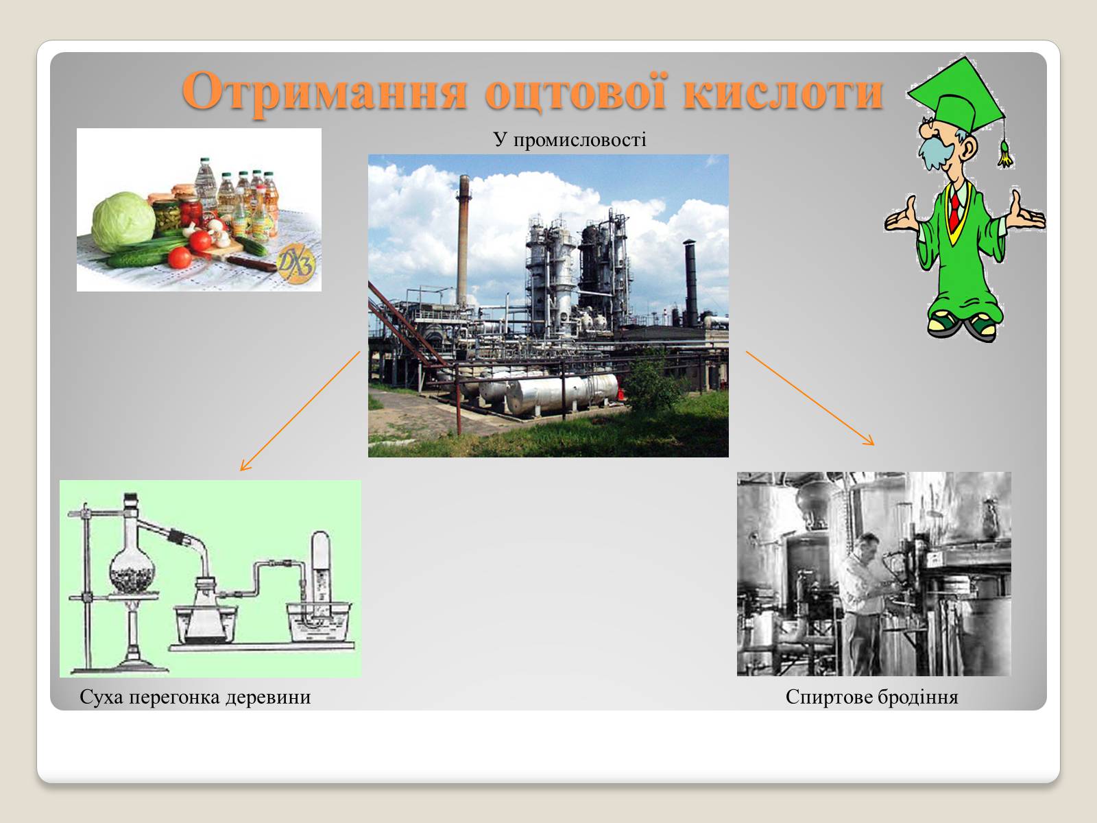 Презентація на тему «Застосування оцтової кислоти, її згубна дія» - Слайд #10