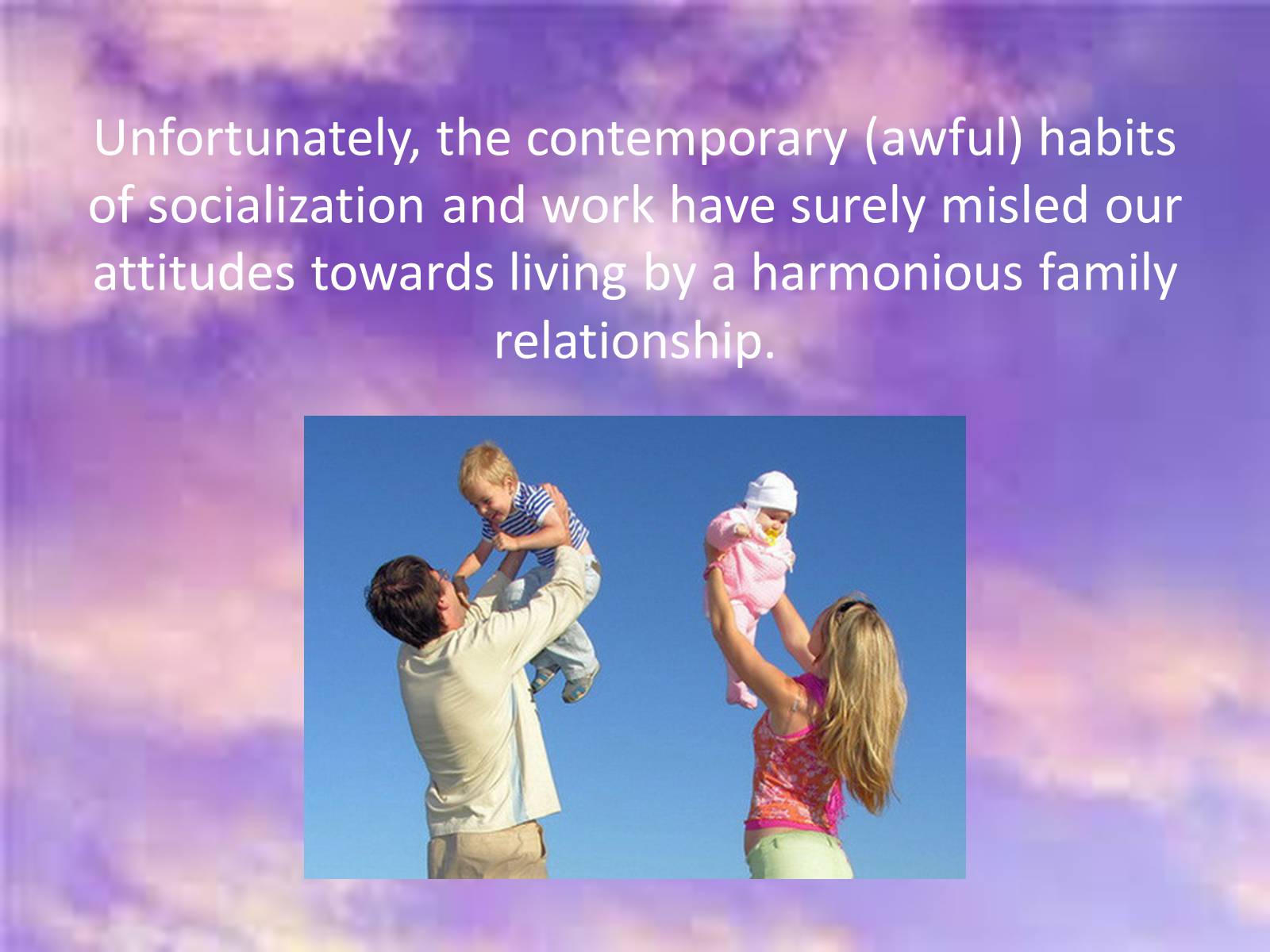 Презентація на тему «Family relationships» (варіант 1) - Слайд #4