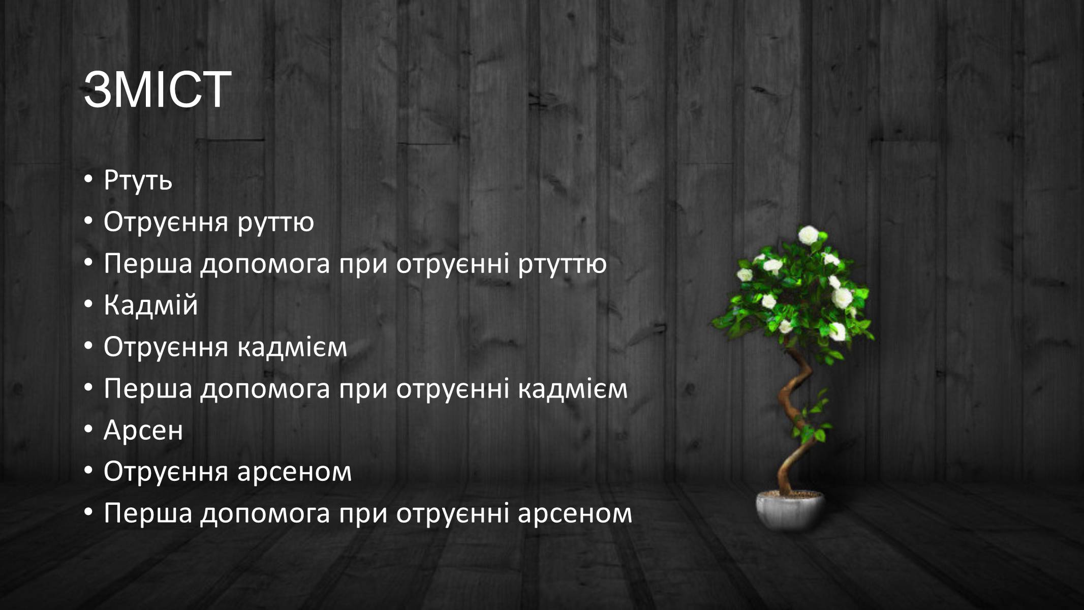 Презентація на тему «Отруєння ртуттю,кадмієм і арсеном» - Слайд #2