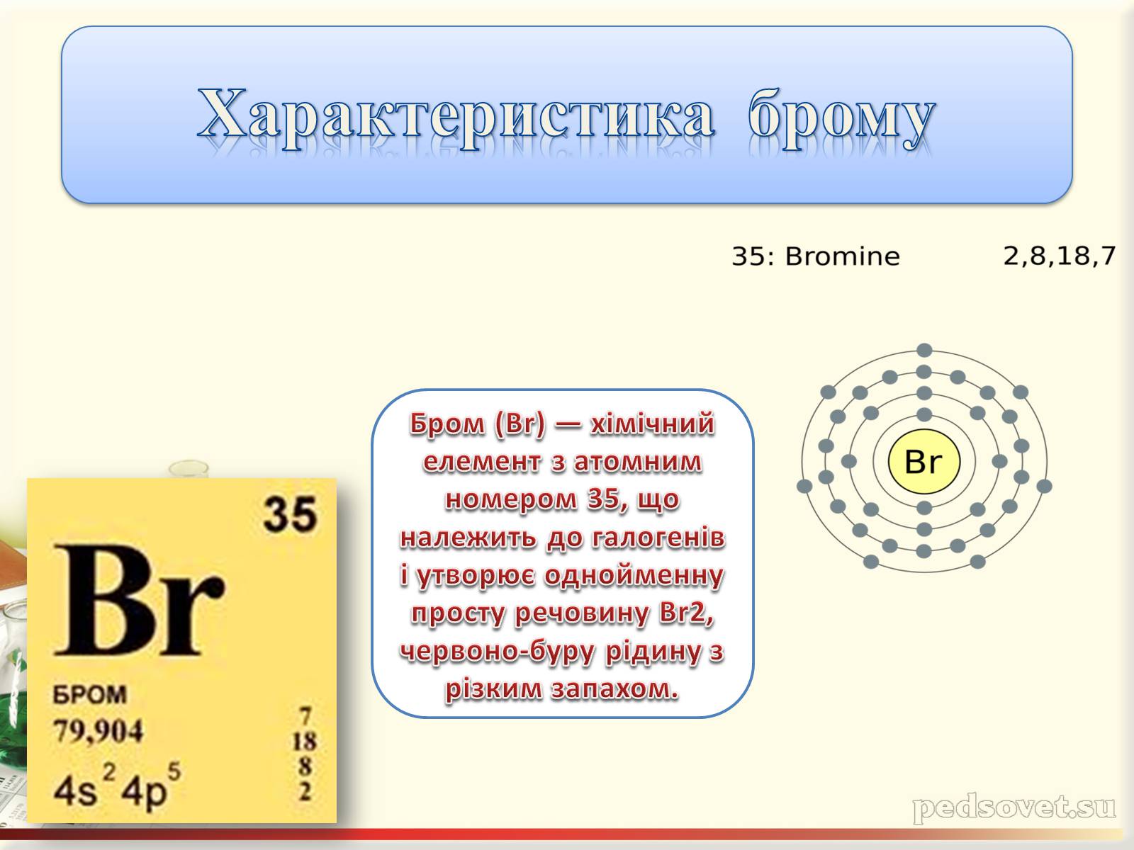 Презентація на тему «Характеристика галогенів. Їх біологічне значення» - Слайд #18