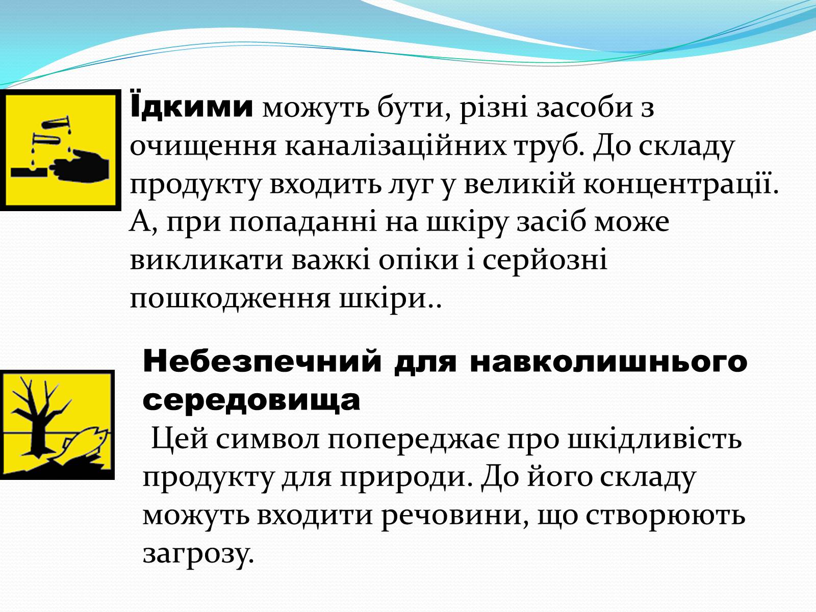 Презентація на тему «Правила безпечного використання засобів побутової хімії» (варіант 1) - Слайд #8